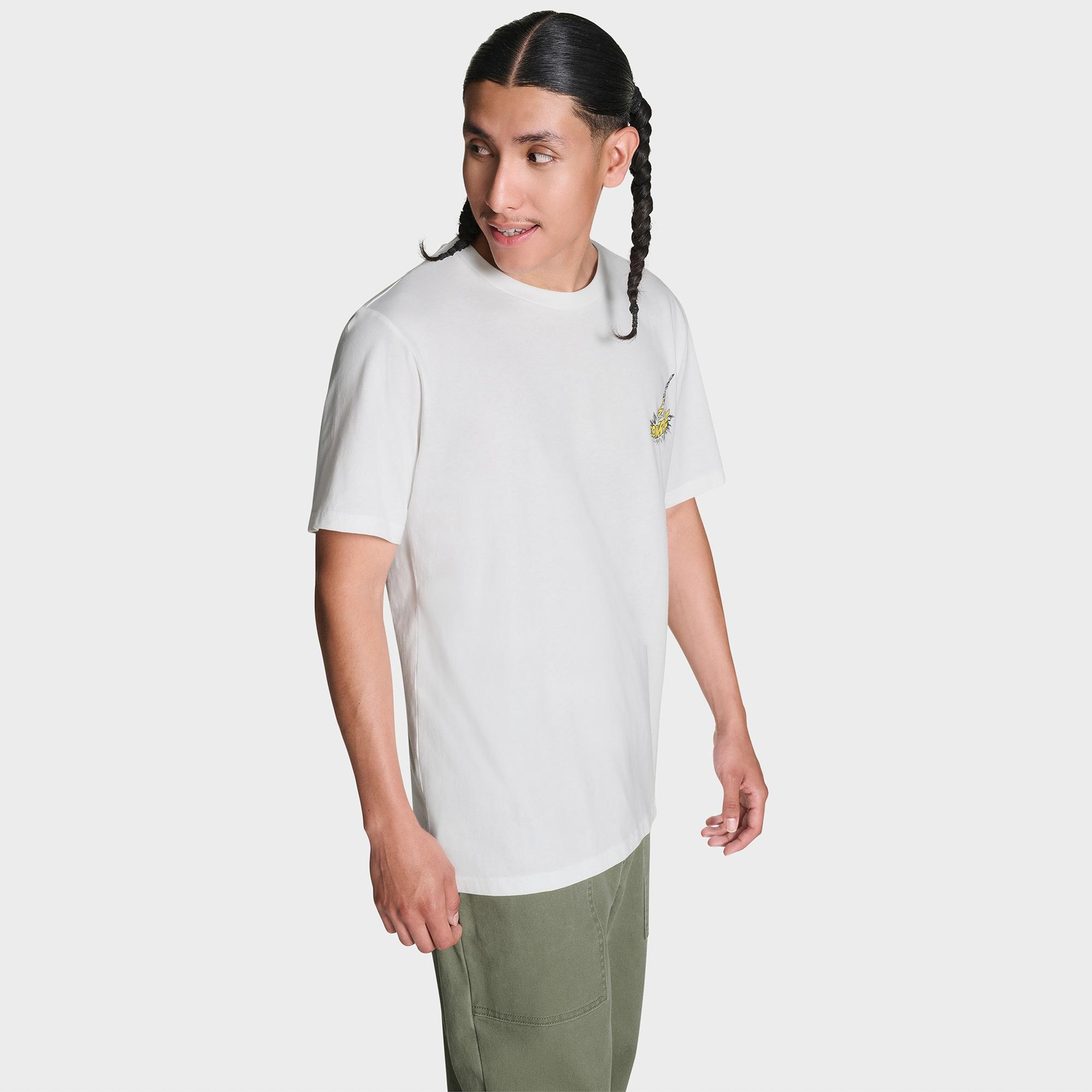 Converse Erkek Beyaz T-Shirt