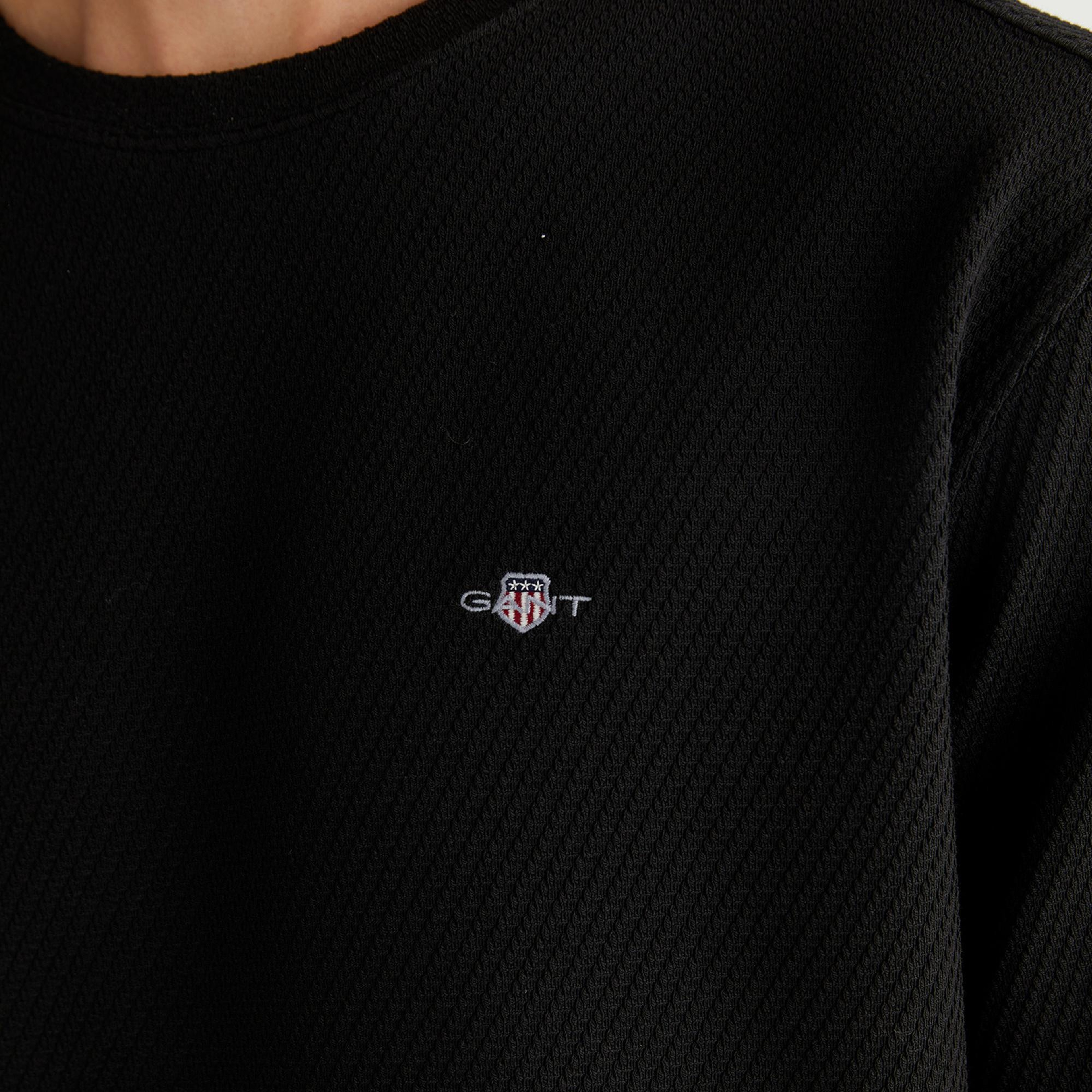 GANT Erkek Siyah T-Shirt