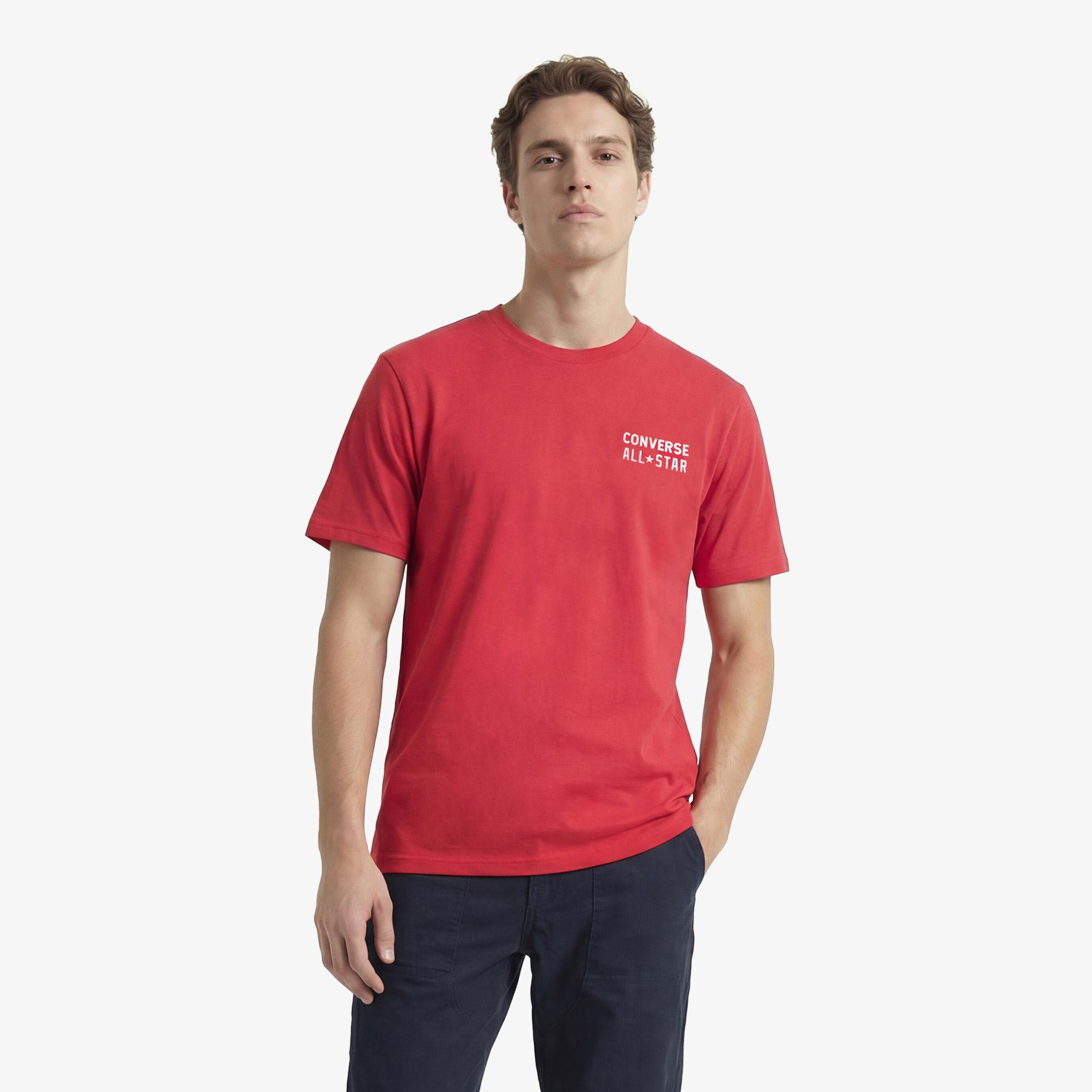 Converse Erkek Kırmızı T-Shirt