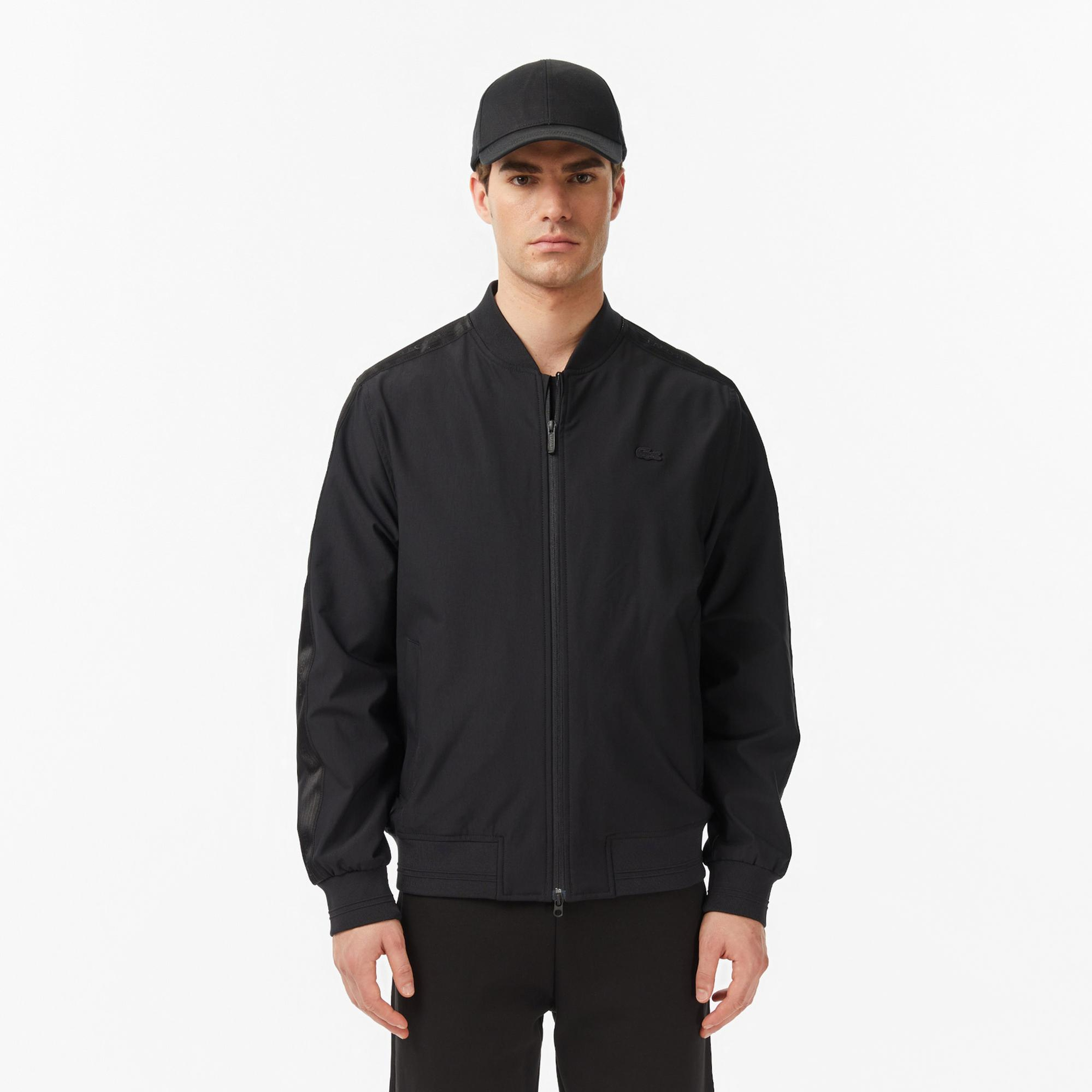 Lacoste Erkek Relaxed Fit Siyah Mont