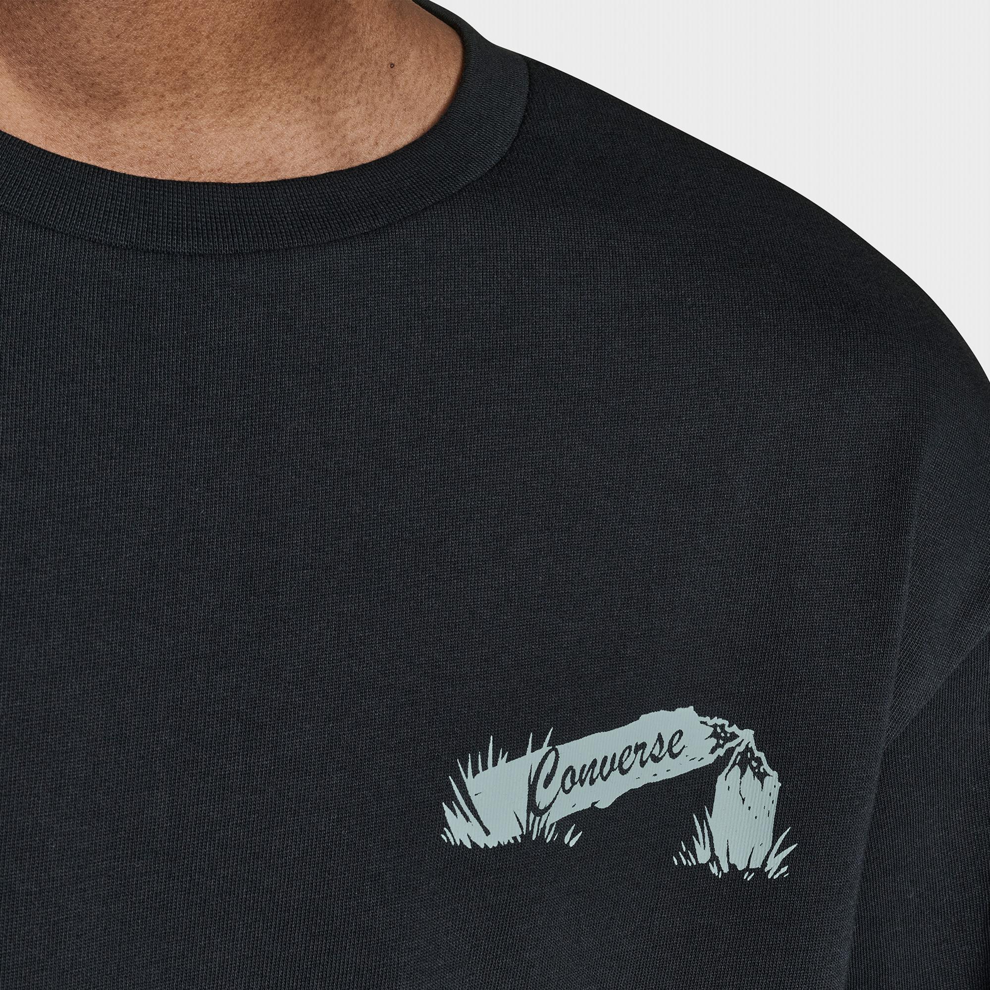 Converse Erkek Siyah T-Shirt