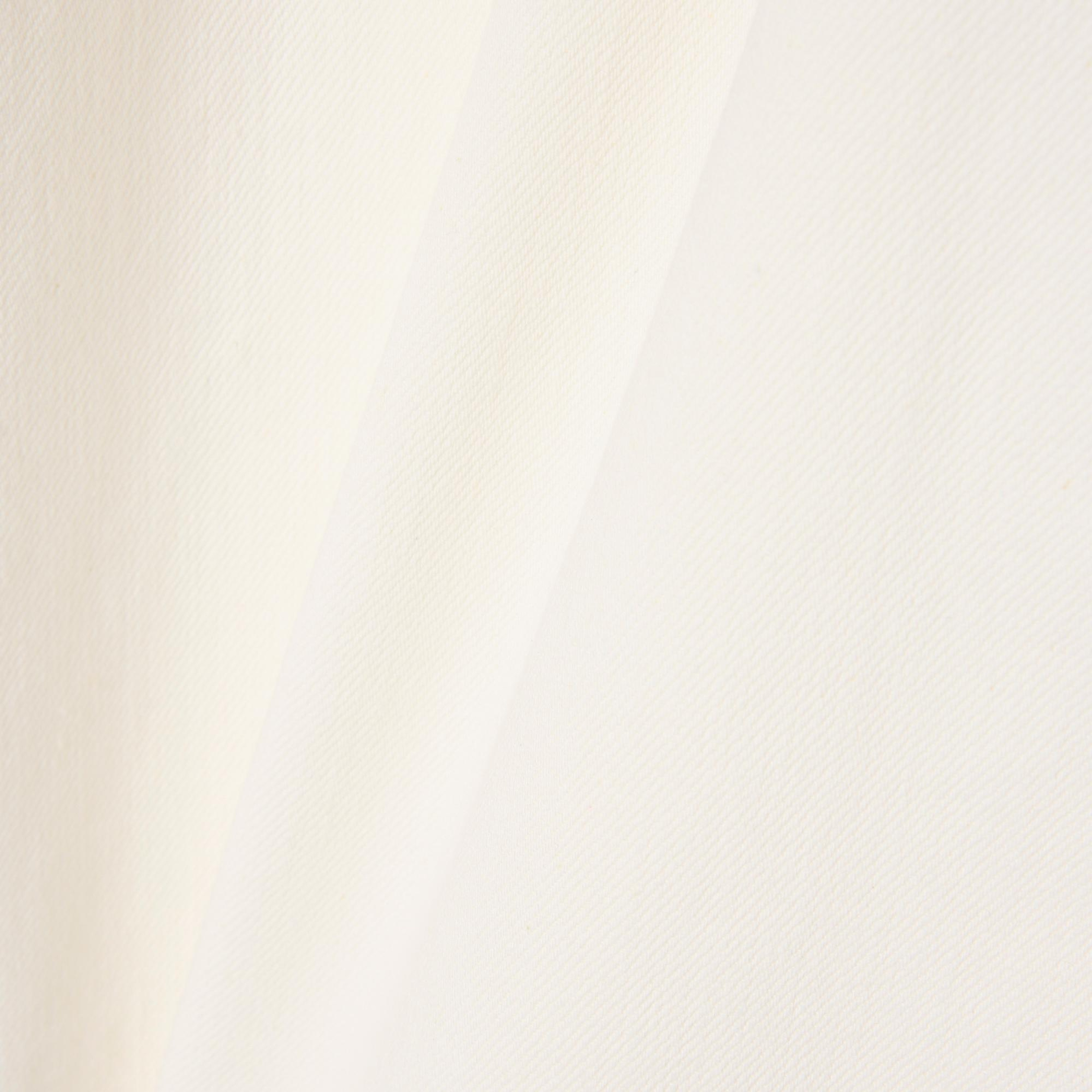 Lacoste Kadın Oversize Fit Kısa Kollu Polo Yaka Denim Beyaz Gömlek