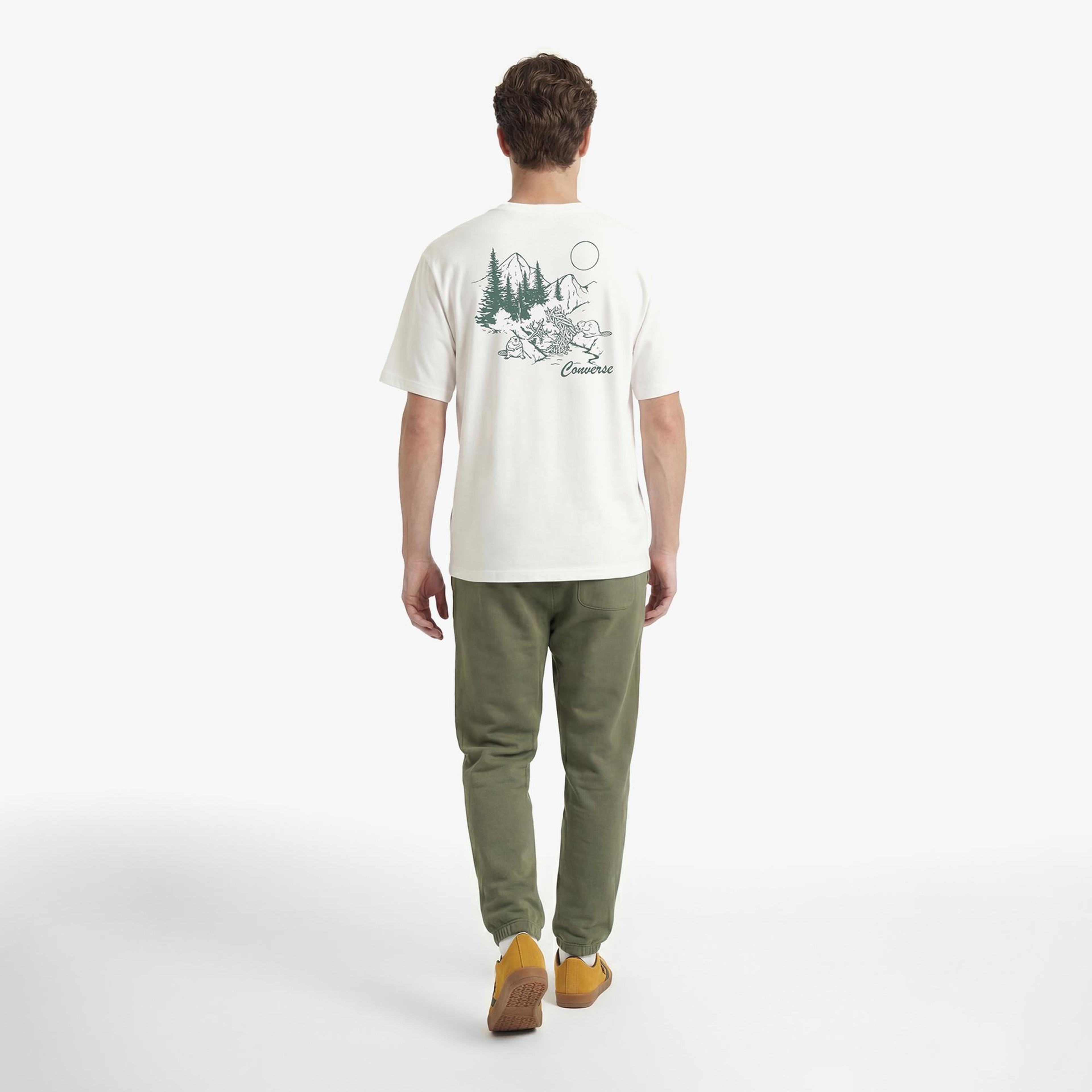 Converse Erkek Beyaz T-Shirt