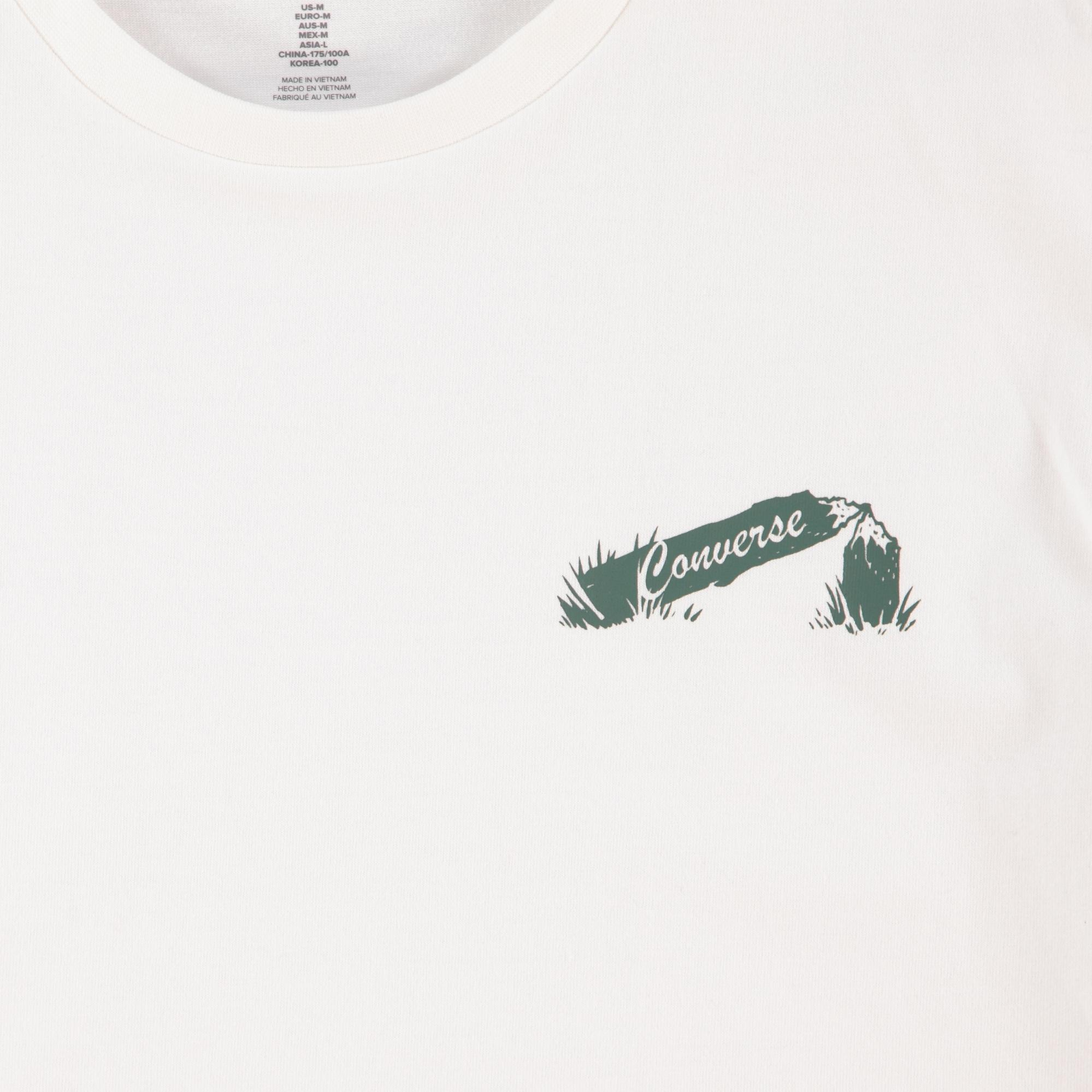 Converse Erkek Beyaz T-Shirt