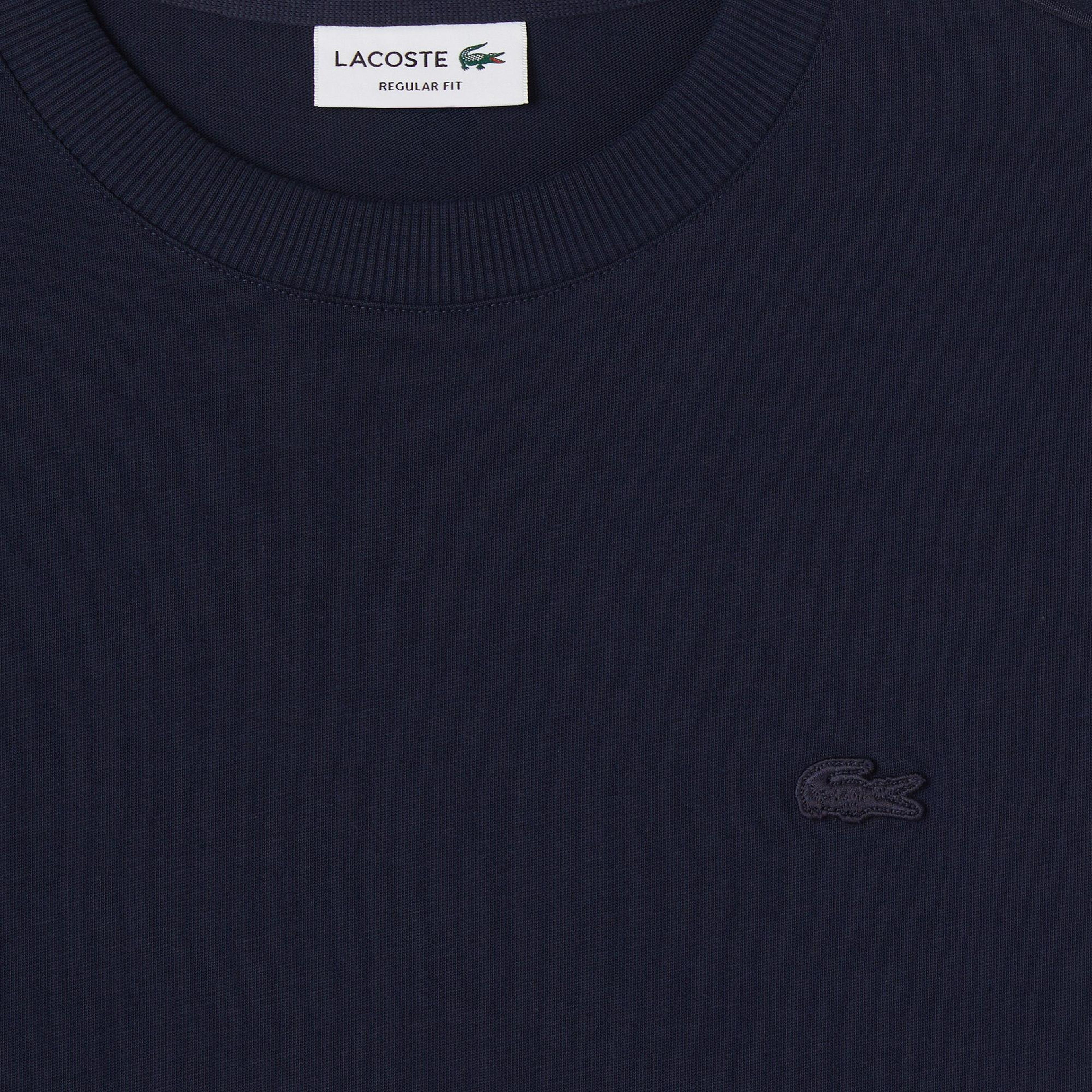 Lacoste Erkek Regular Fit Bisiklet Yaka Lacivert T-Shirt