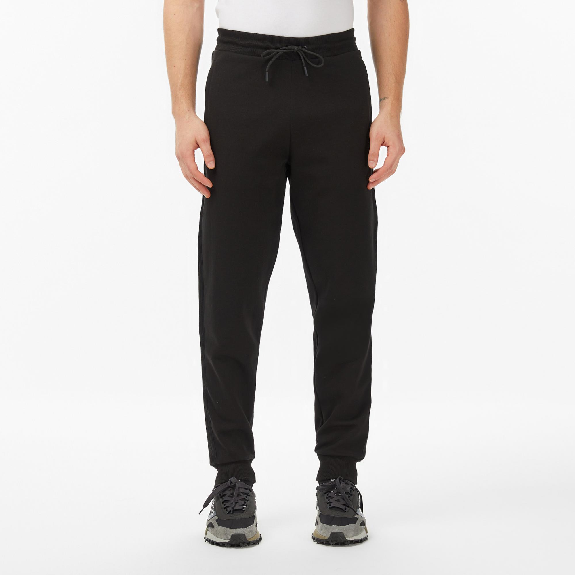 Lacoste Erkek Regular Fit Siyah Eşofman Altı