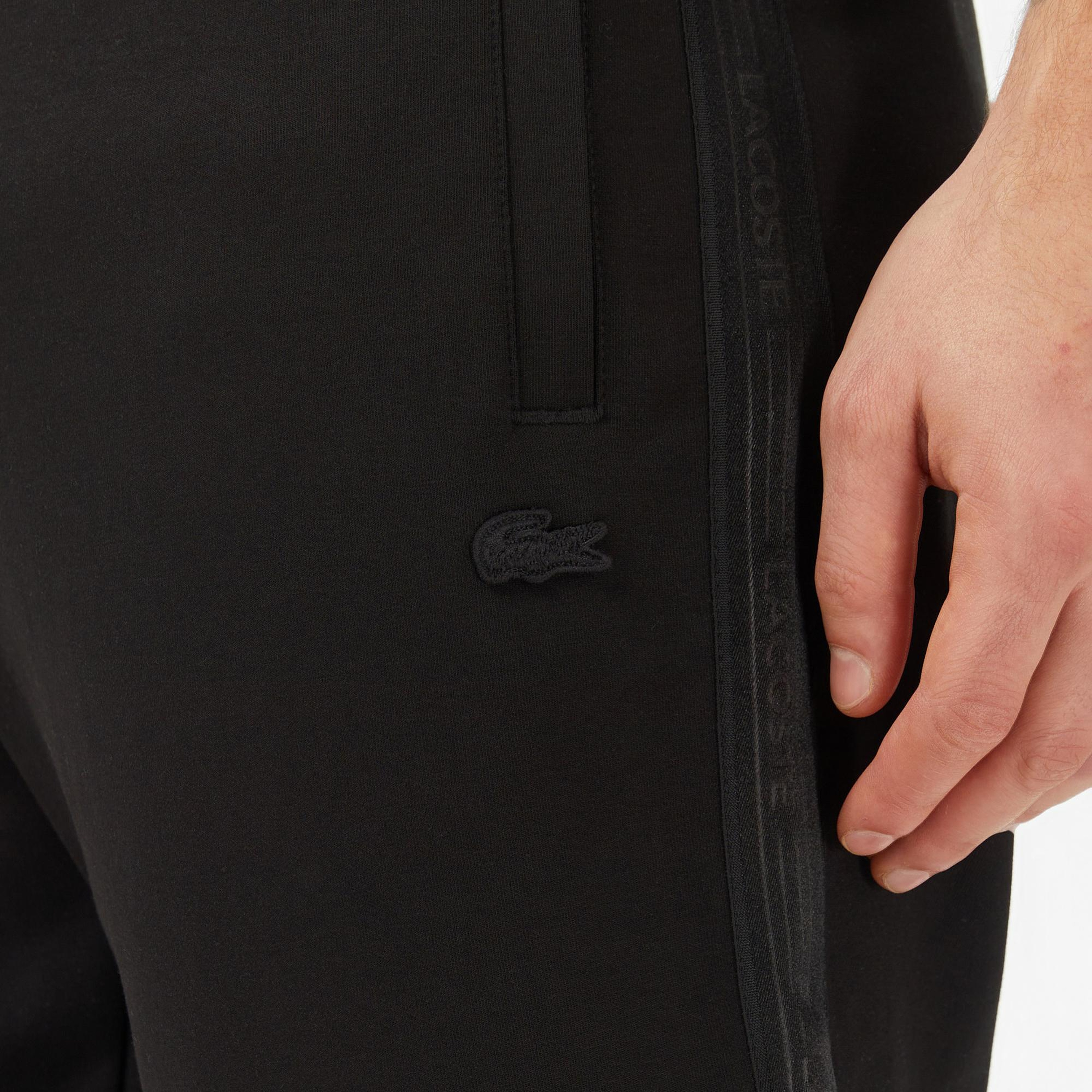 Lacoste Erkek Regular Fit Siyah Eşofman Altı