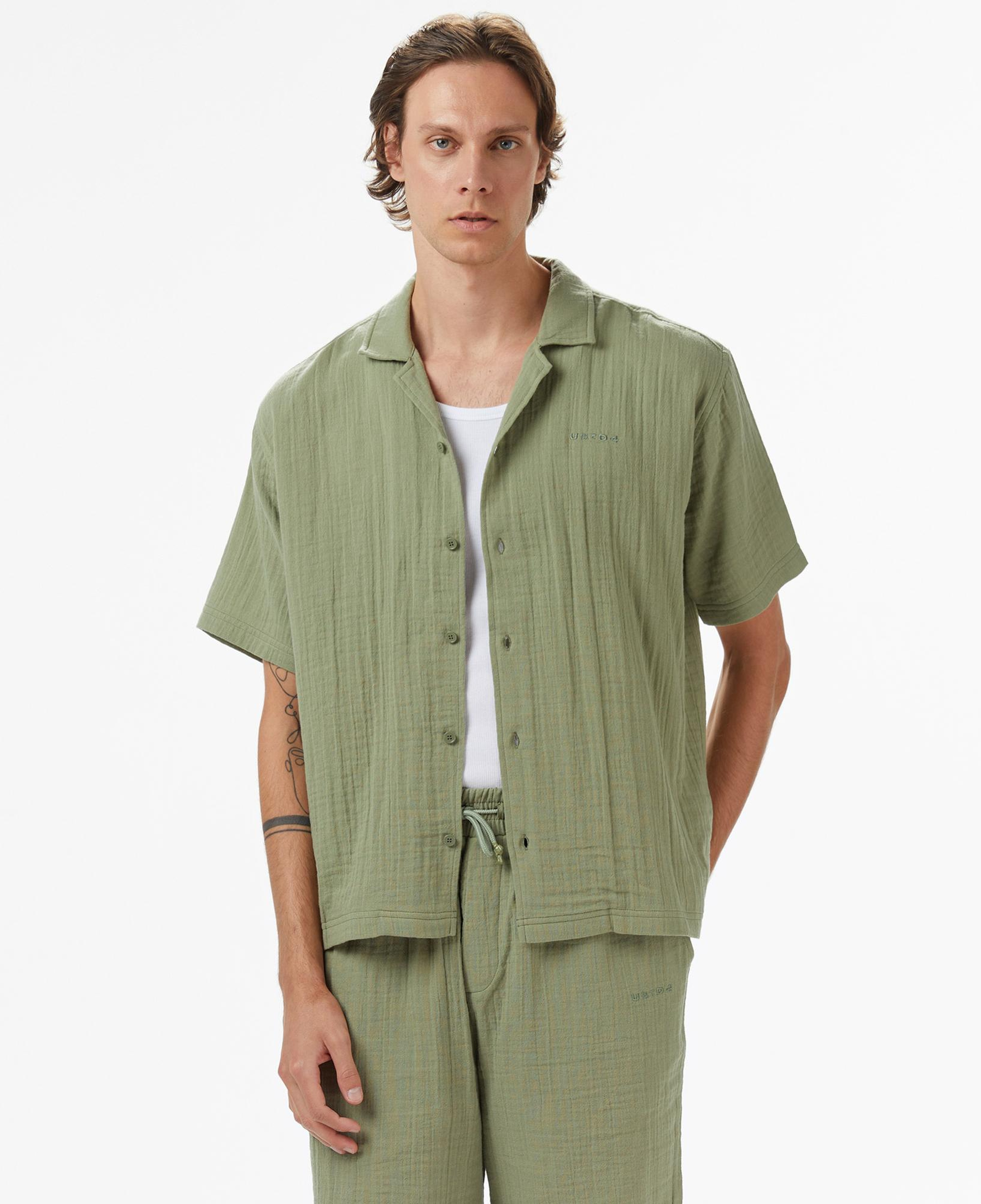 UNITED4 Erkek Haki Gömlek