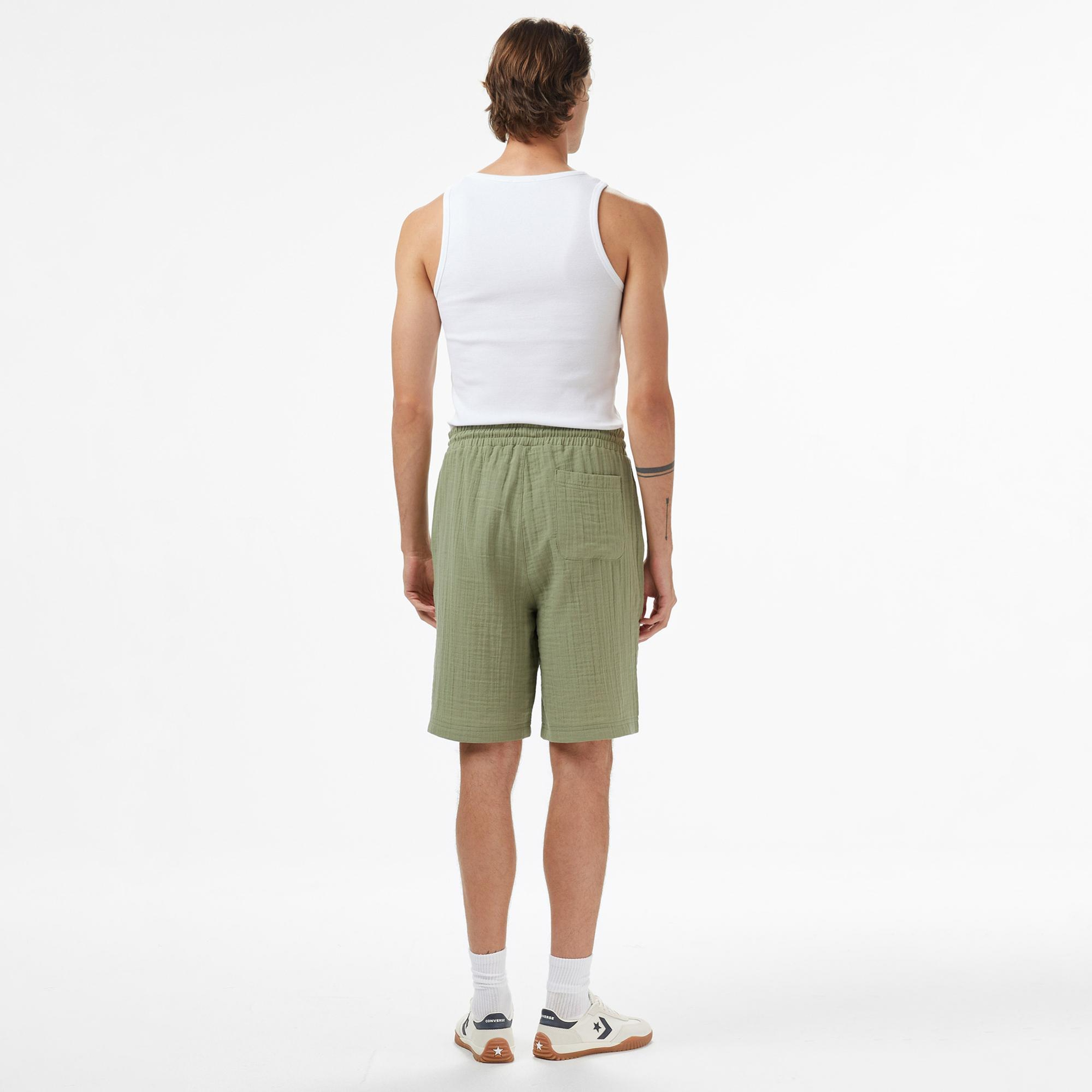 UNITED4 Erkek Haki Şort