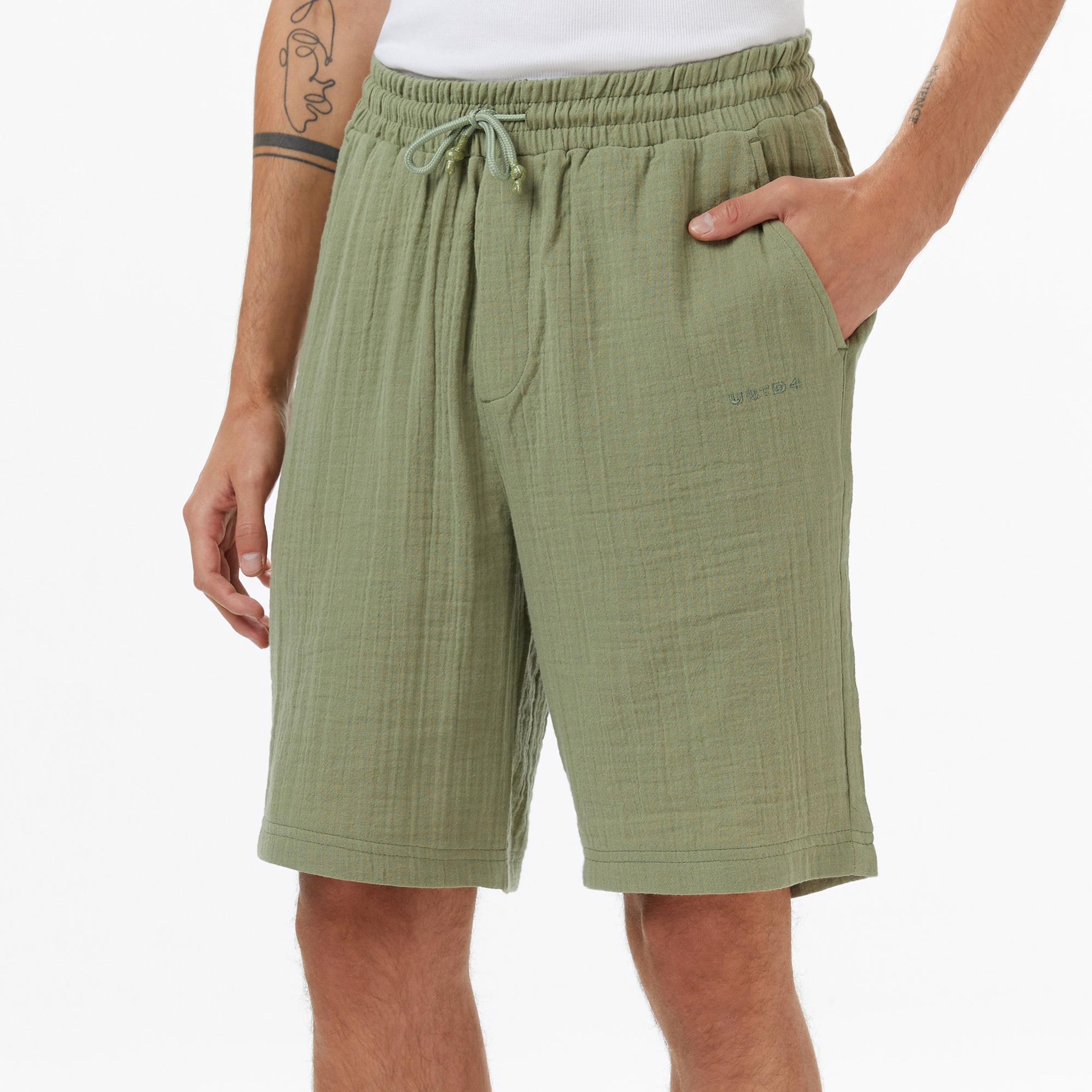 UNITED4 Erkek Haki Şort