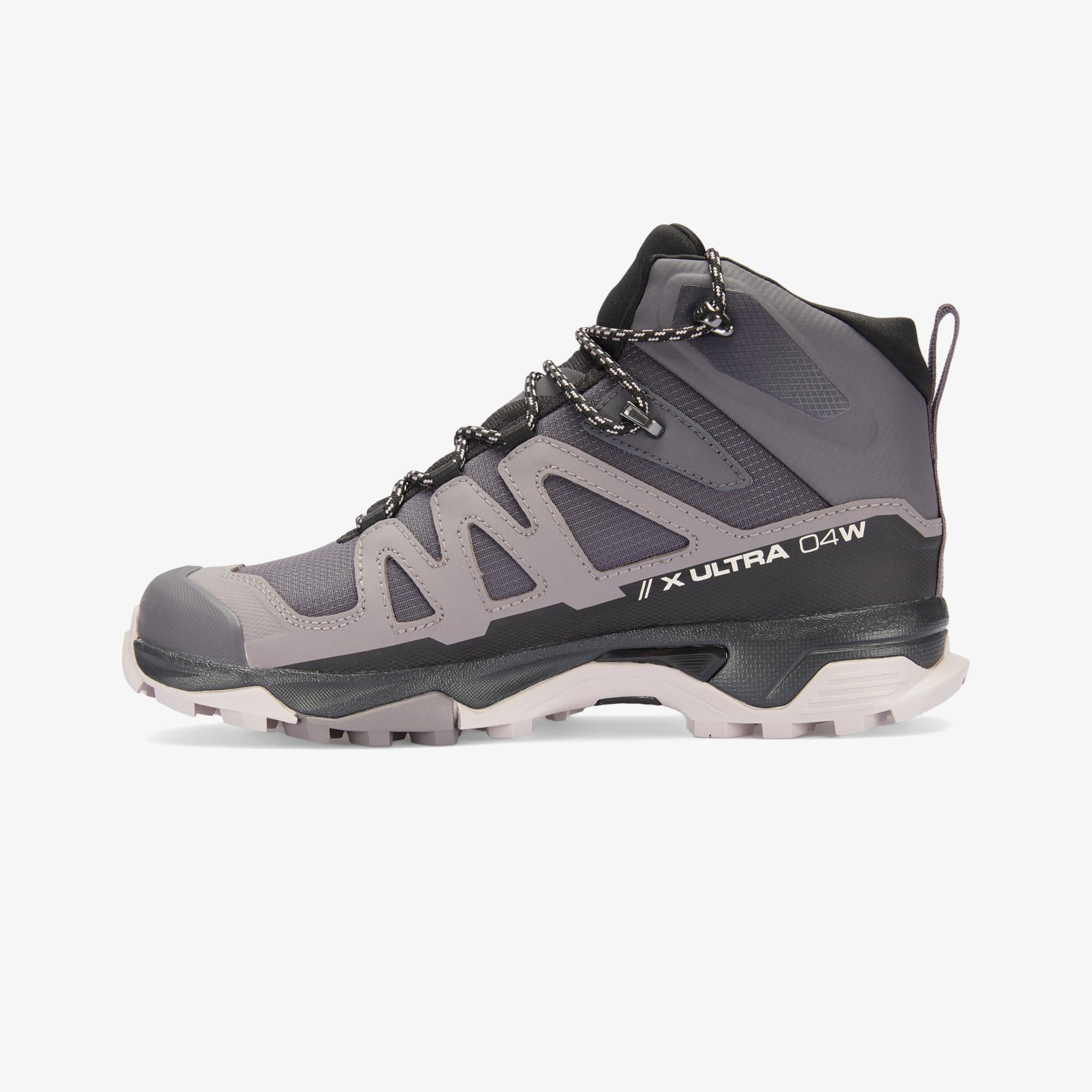 Salomon X Ultra 4 Mid Gore-Tex Kadın Mor Bot