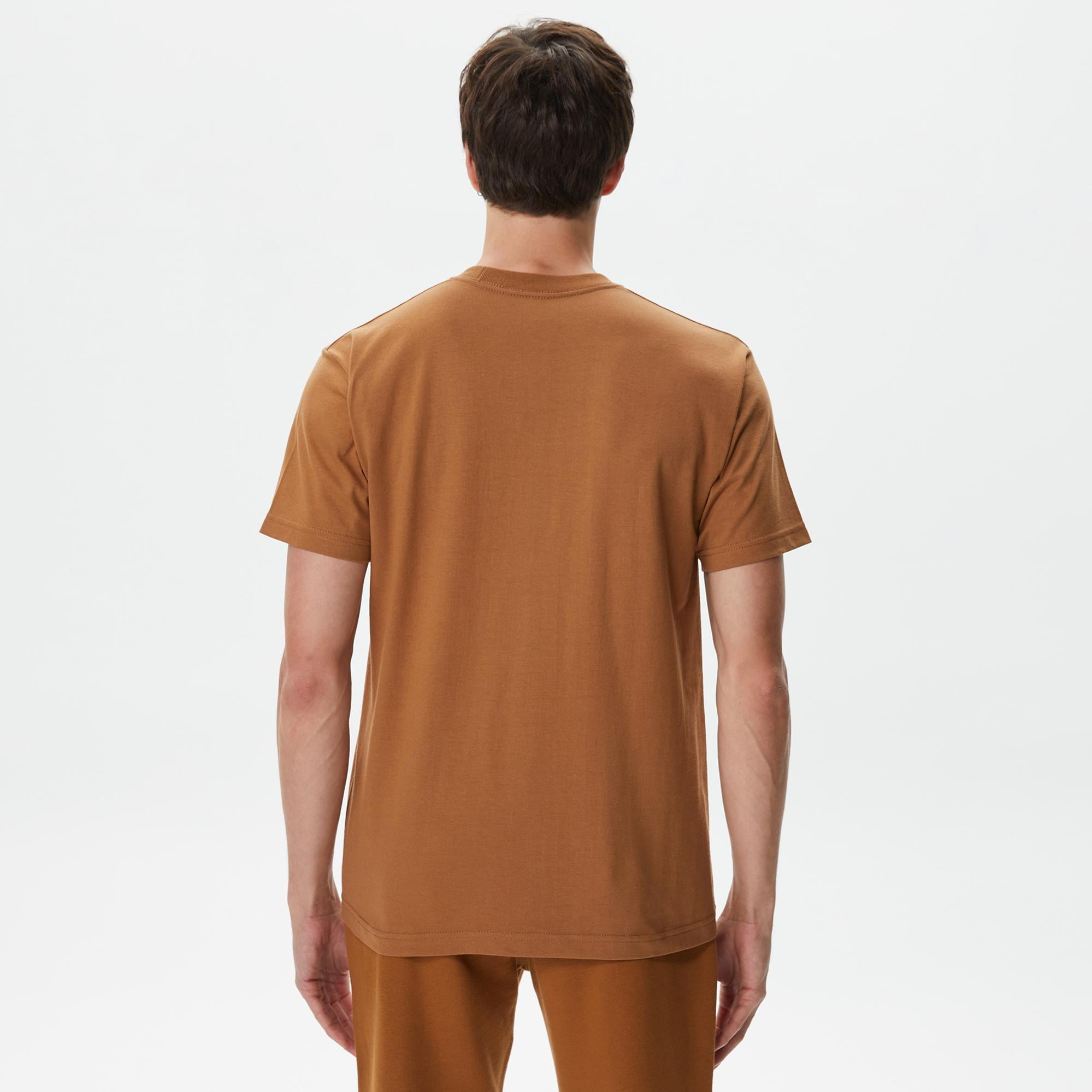 Huf Street Level Erkek Kahverengi T-Shirt
