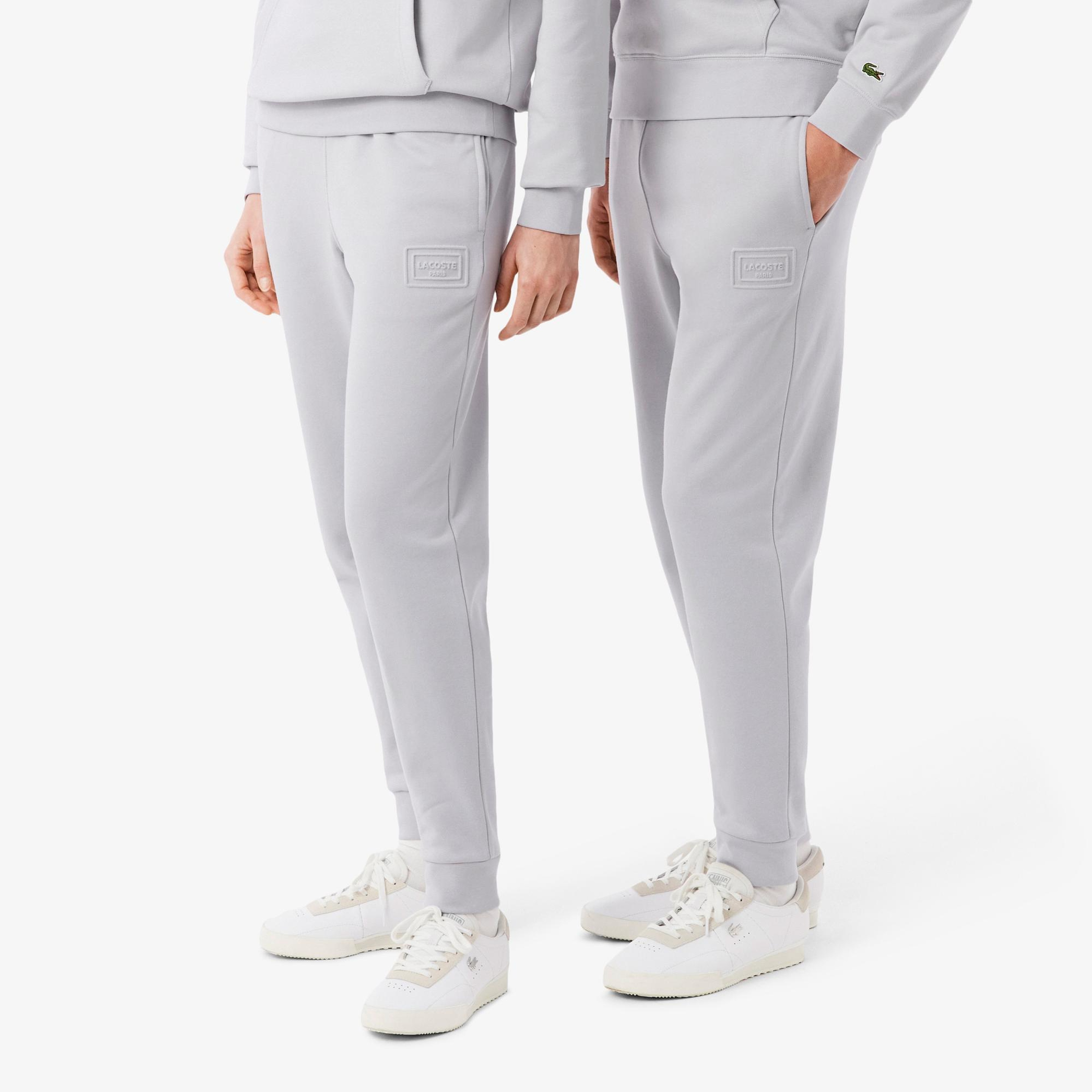 Lacoste Unisex Tapered Fit Gri Eşofman Altı