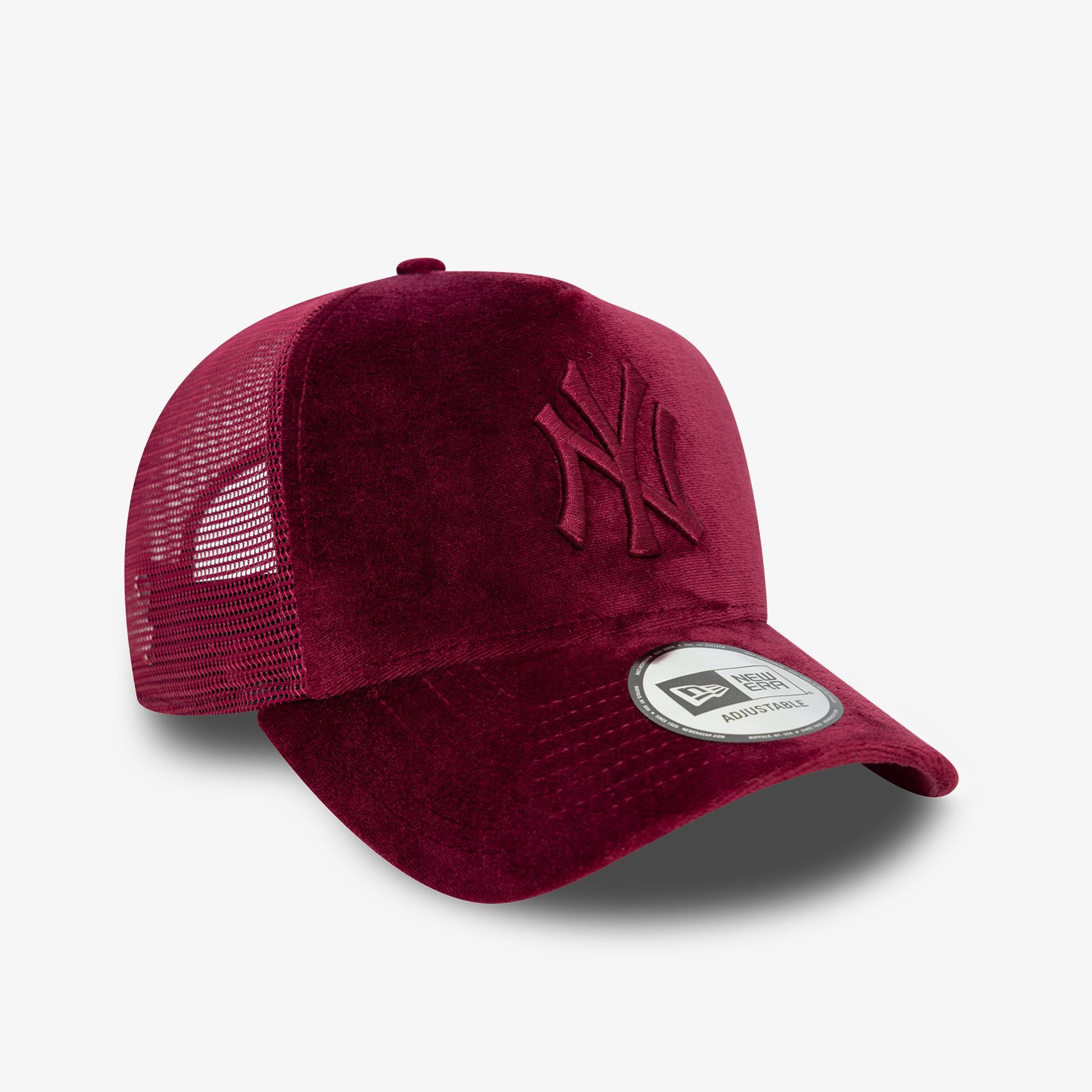 New Era 9Forty New York Yankees Velour Kadın Pembe Şapka