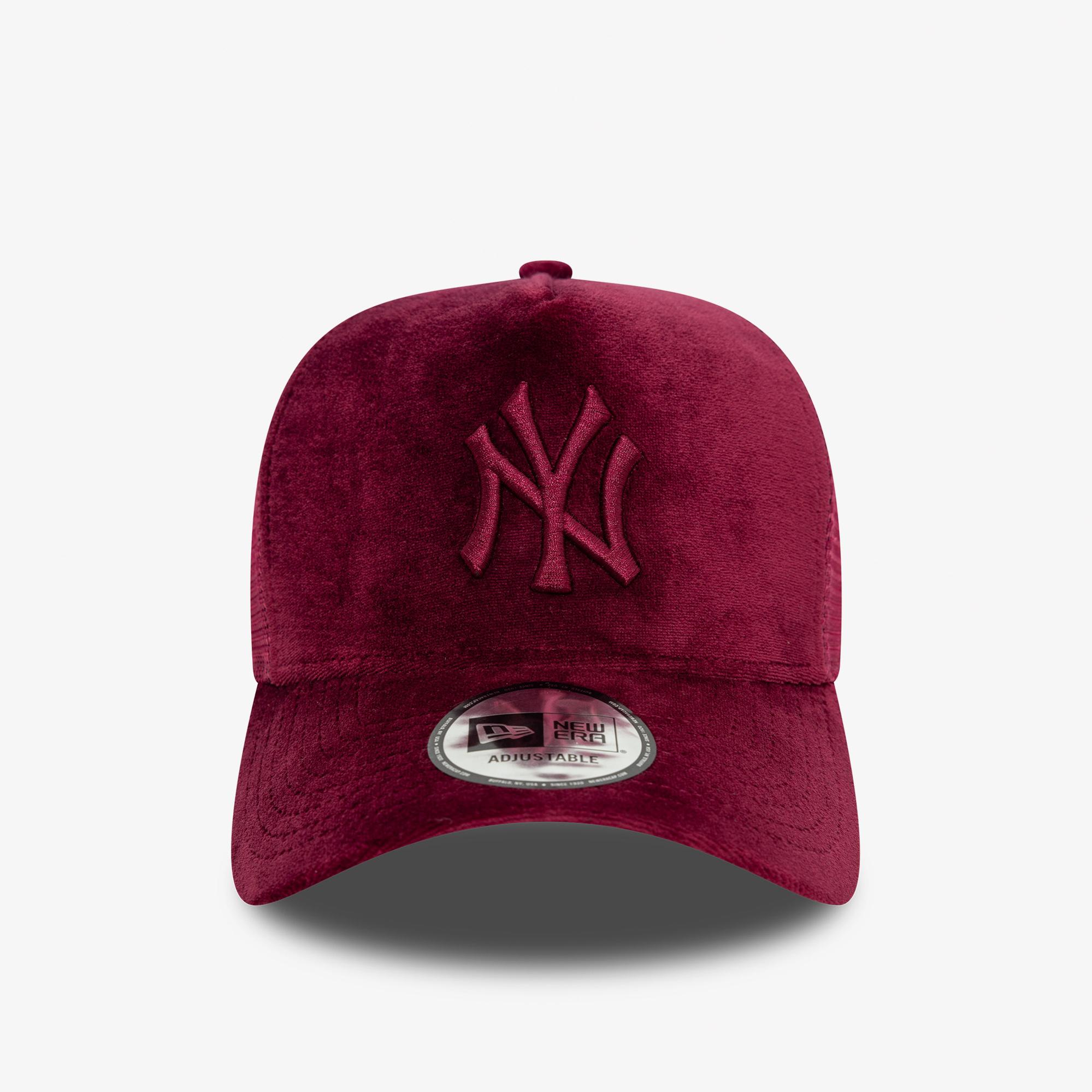 New Era 9Forty New York Yankees Velour Kadın Pembe Şapka