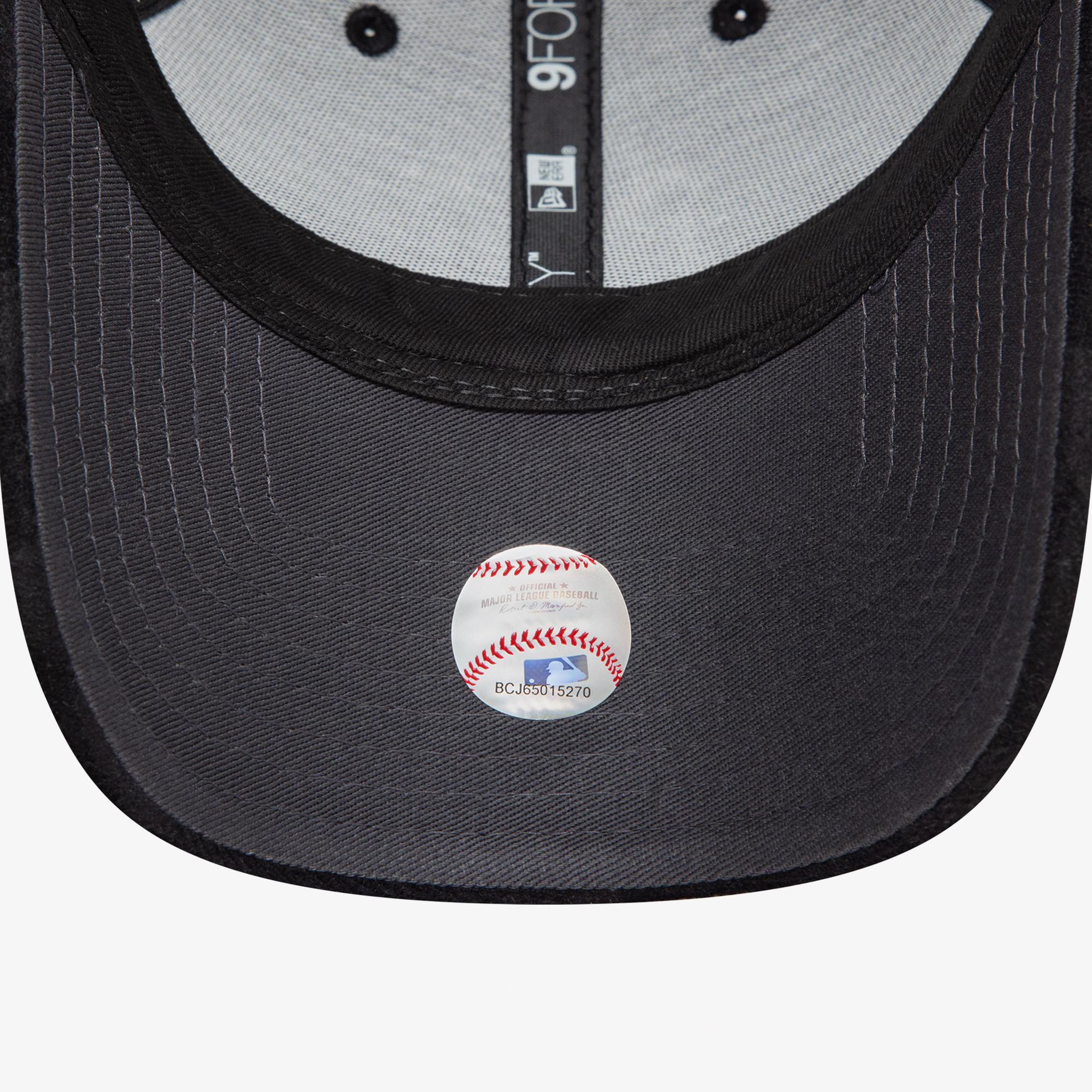 New Era Tonal Check 9Forty New York Yankees Unisex Siyah Şapka