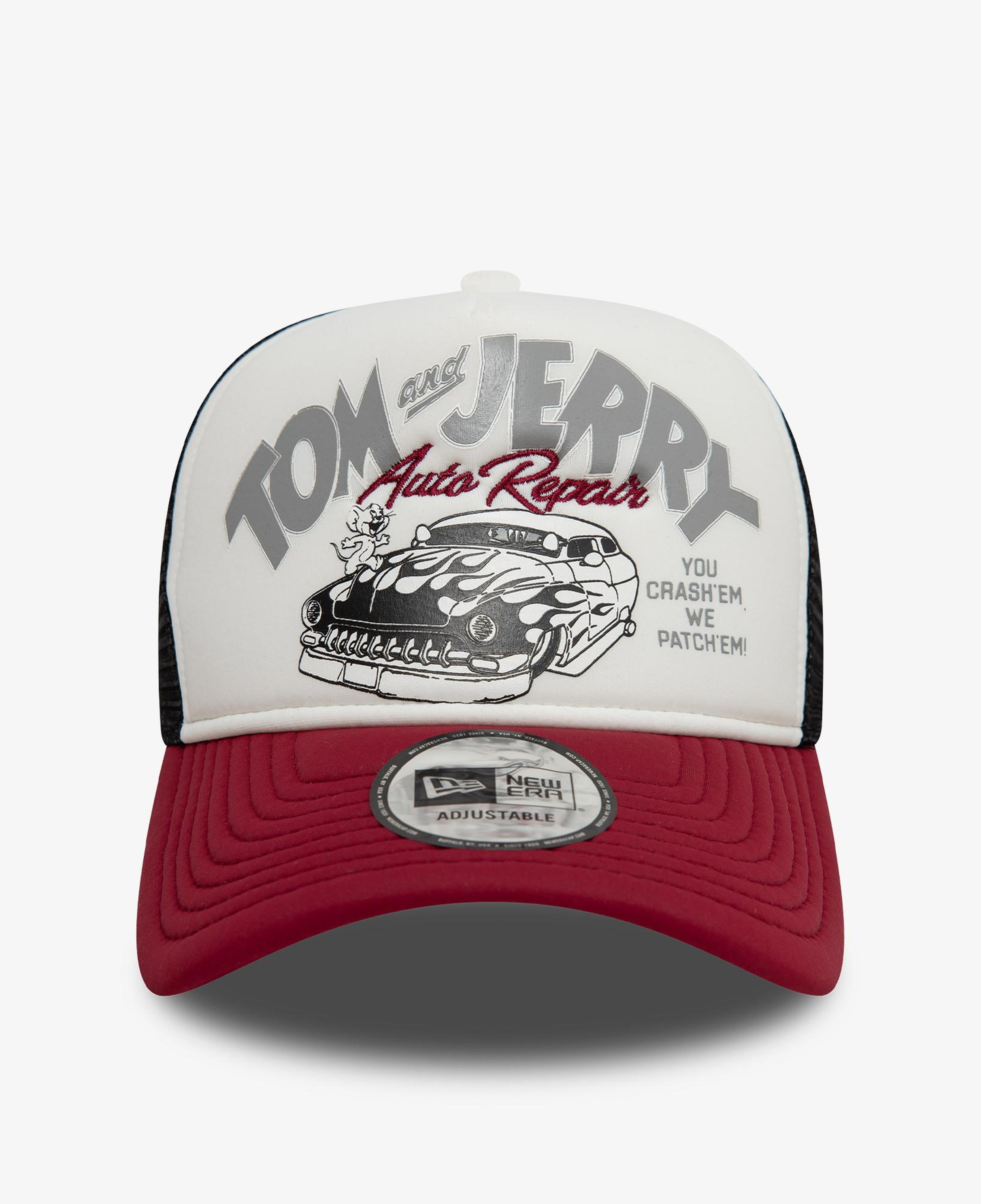 New Era 9Forty Tom and Jerry A-Frame Trucker Unisex Beyaz Şapka