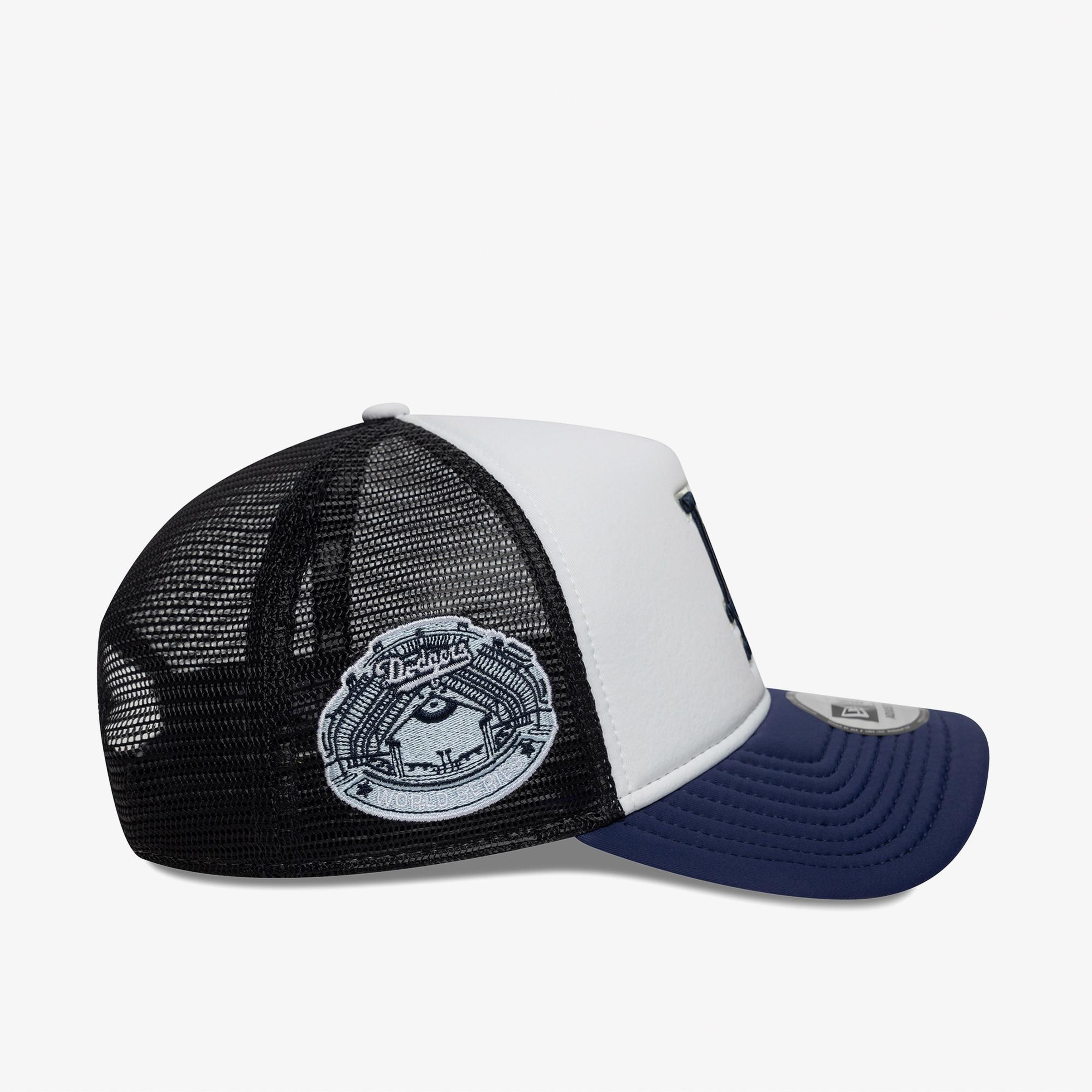 New Era Mlb World Series LA Dodgers Unisex Beyaz/Lacivert Şapka