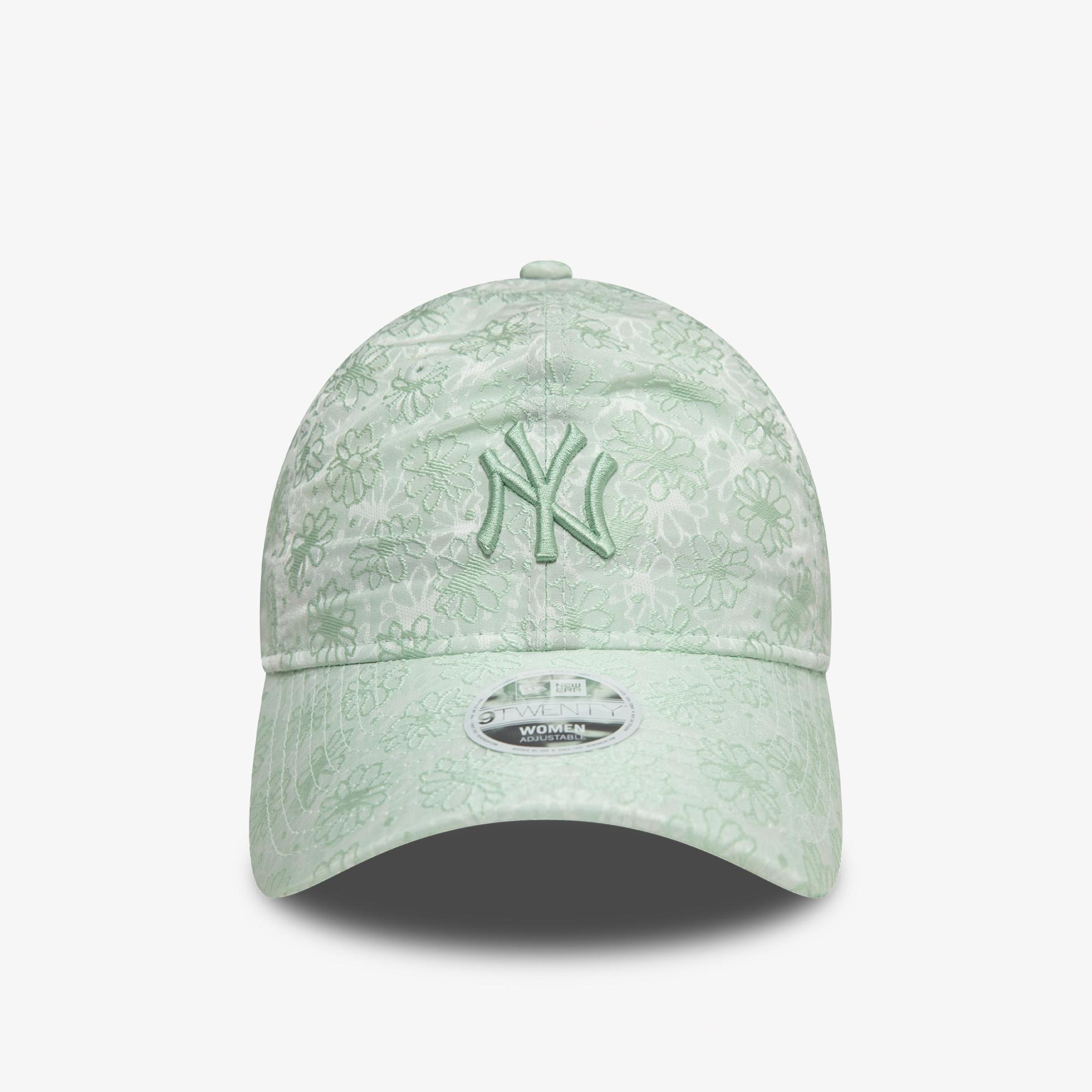 New Era Floral New York Yankees Kadın Yeşil Şapka