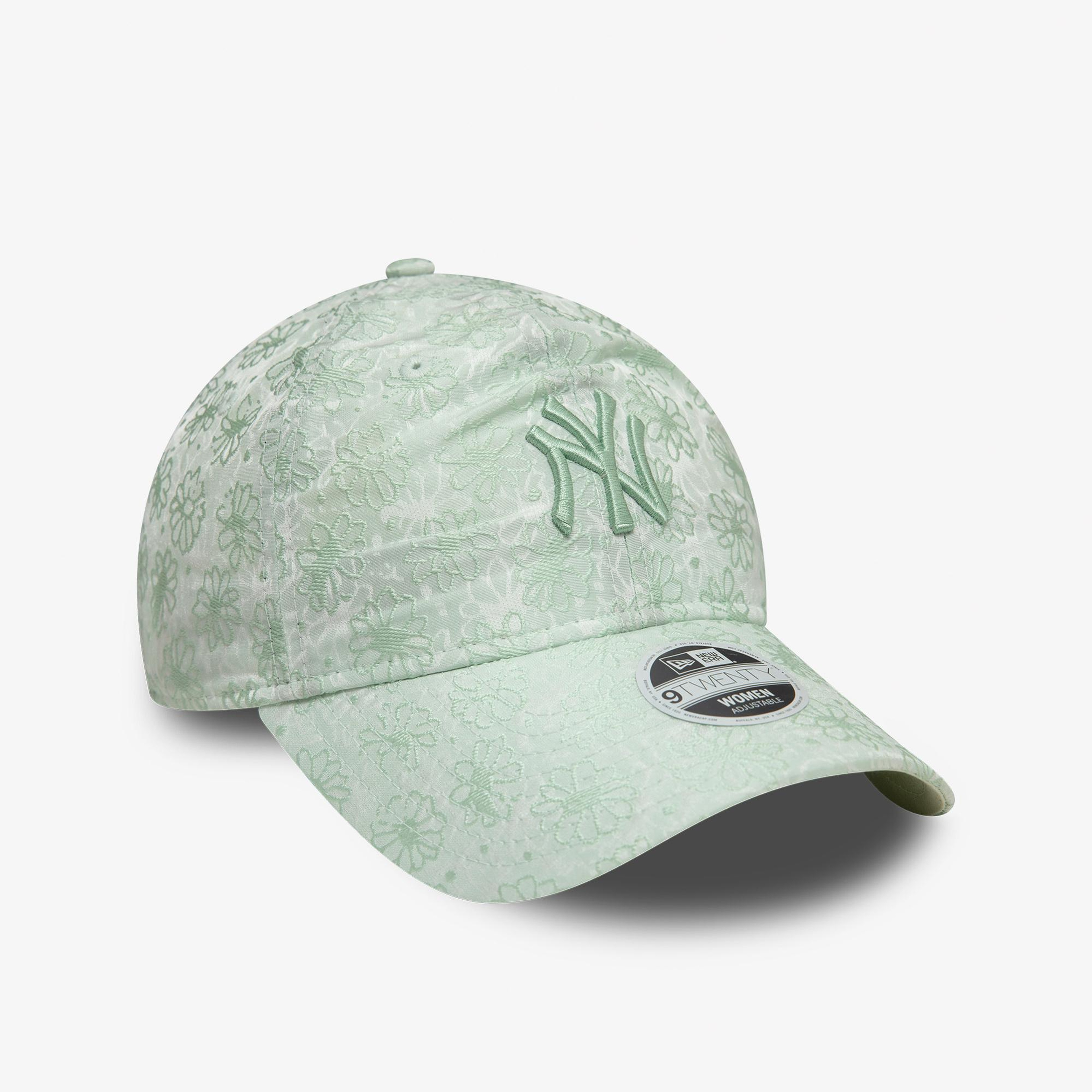 New Era Floral New York Yankees Kadın Yeşil Şapka