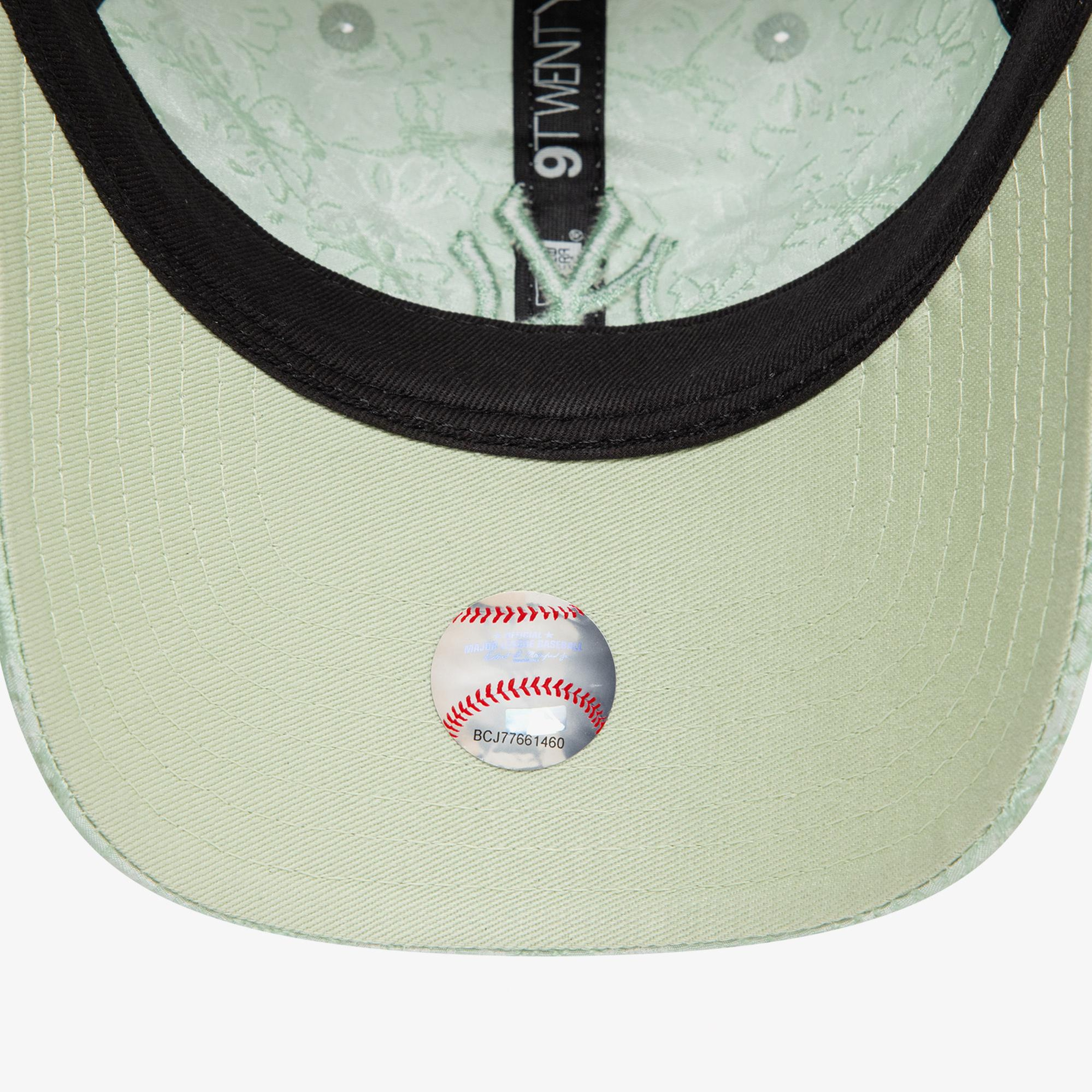 New Era Floral New York Yankees Kadın Yeşil Şapka