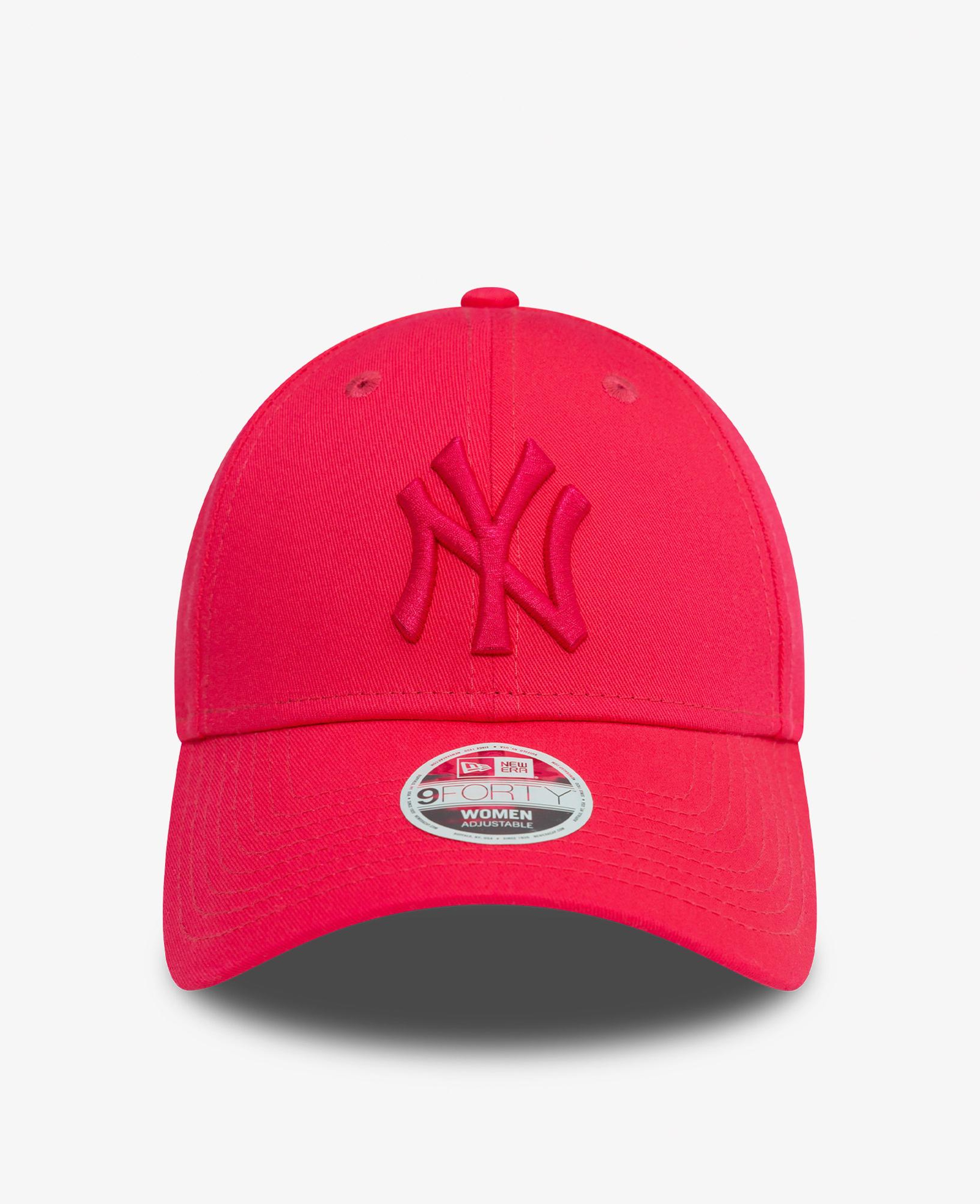 New Era League Essentials 9Forty New York Yankees Kadın Kırmızı Şapka