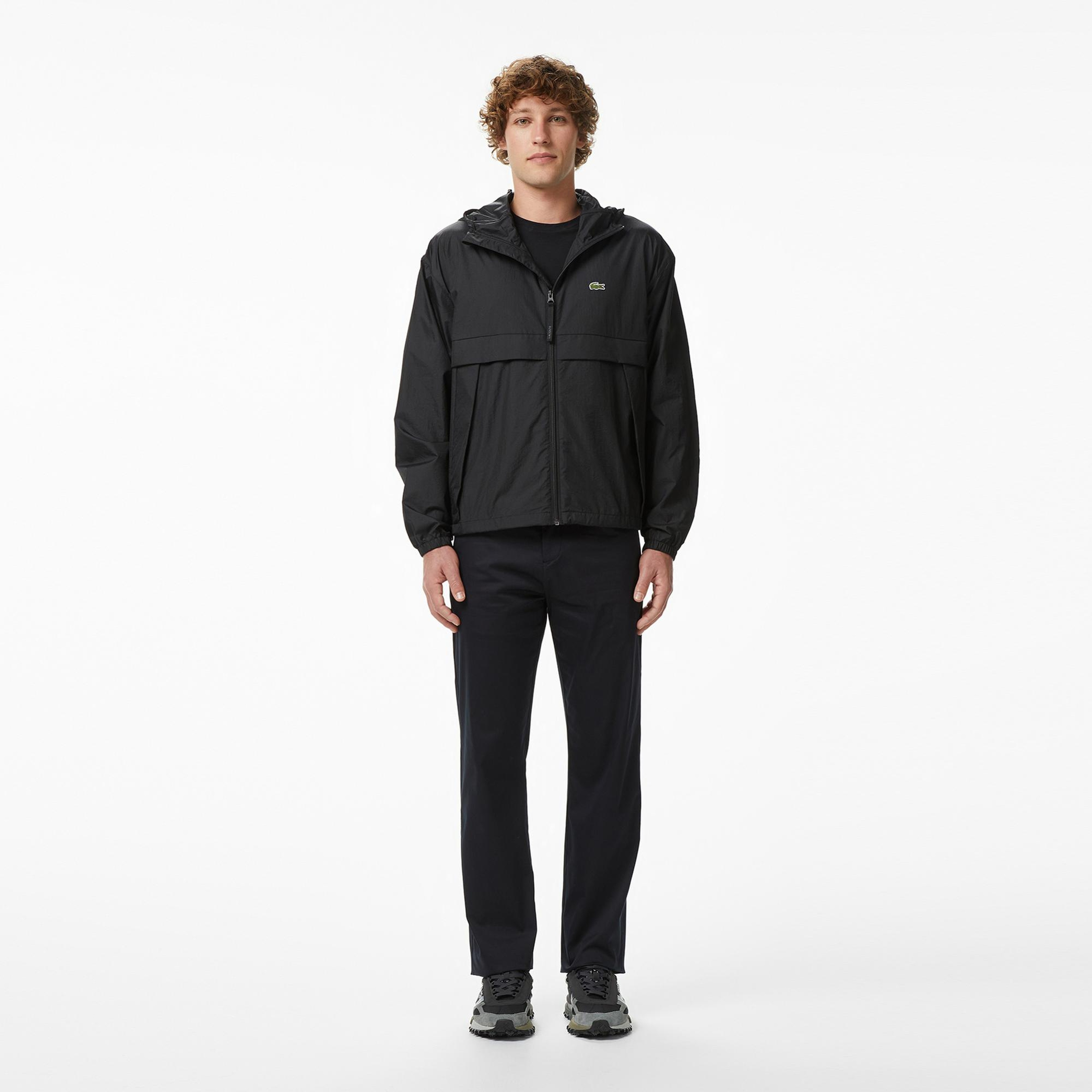 Lacoste Erkek Regular Fit Siyah Chino Pantolon