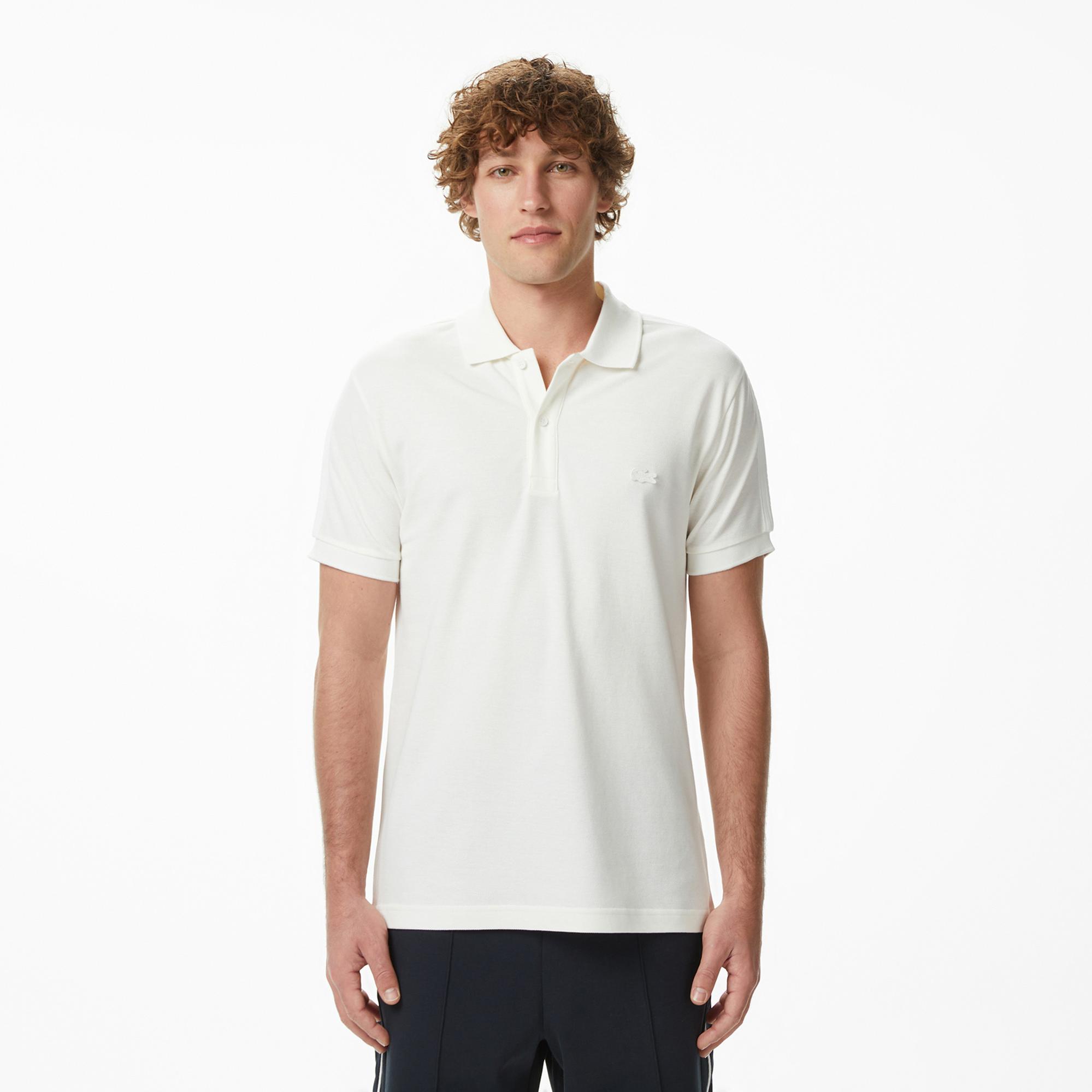 Lacoste Erkek Regular Fit Krem Polo