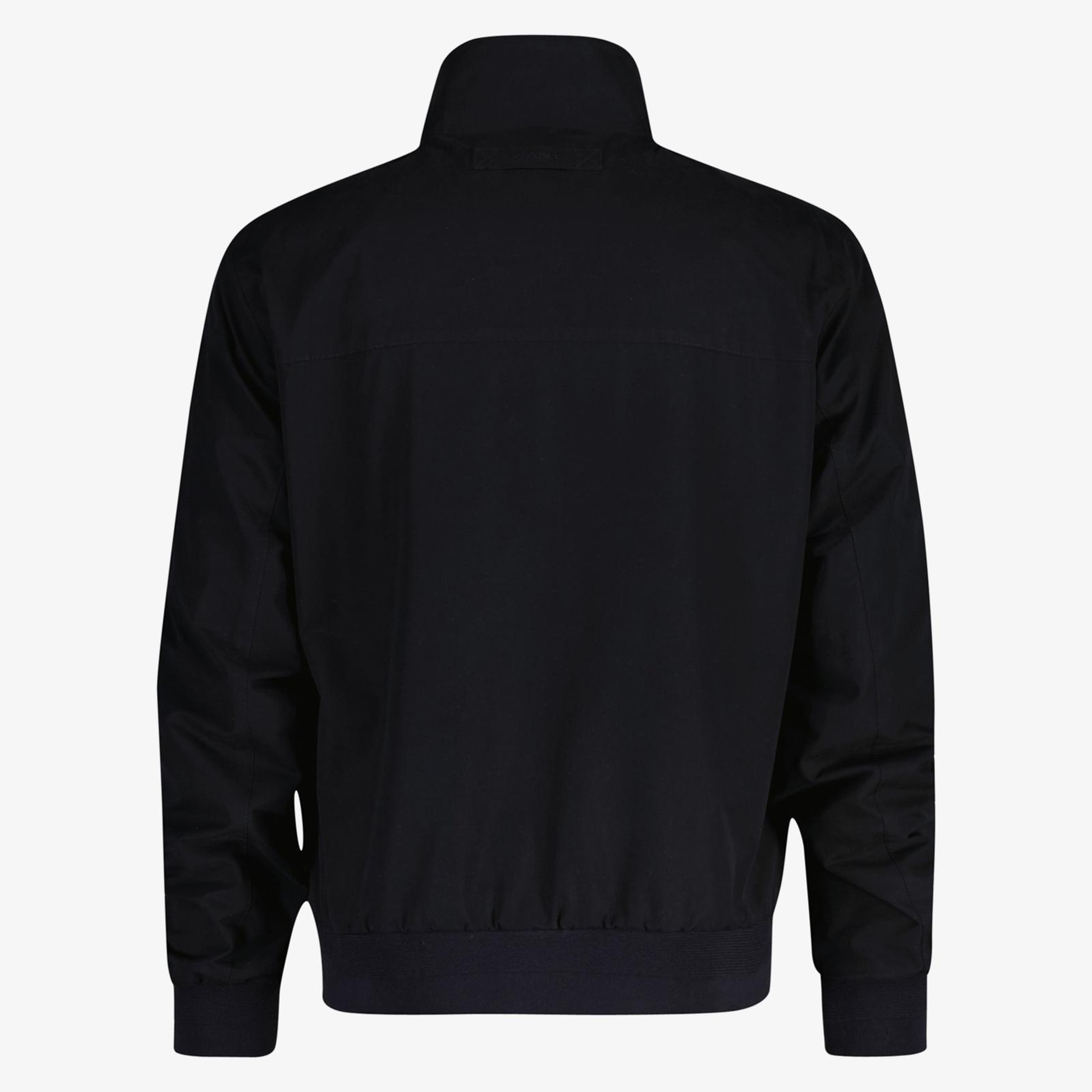 GANT Erkek Siyah Dik Yaka Logolu Ceket