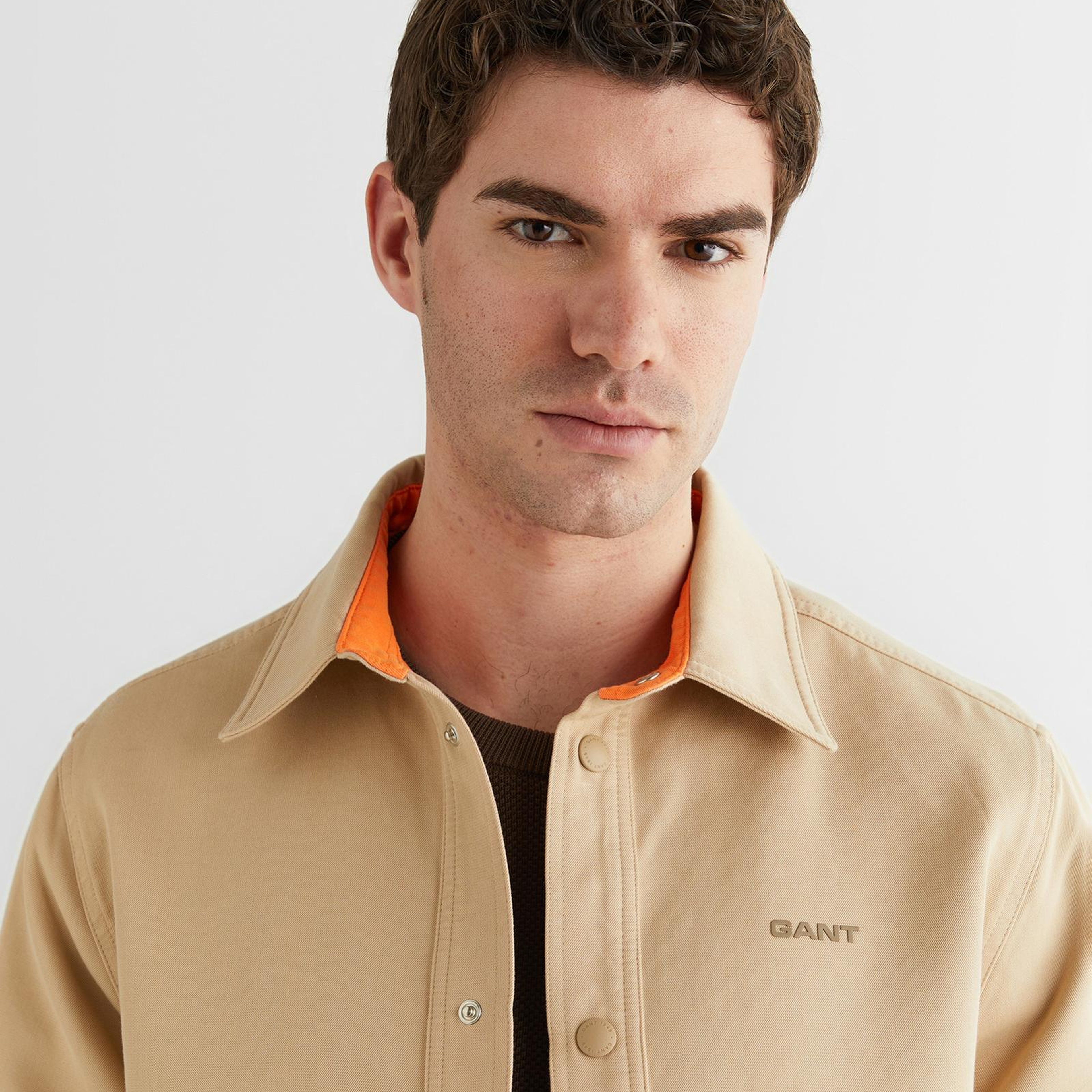 GANT Erkek Bej Gömlek Yaka Ceket