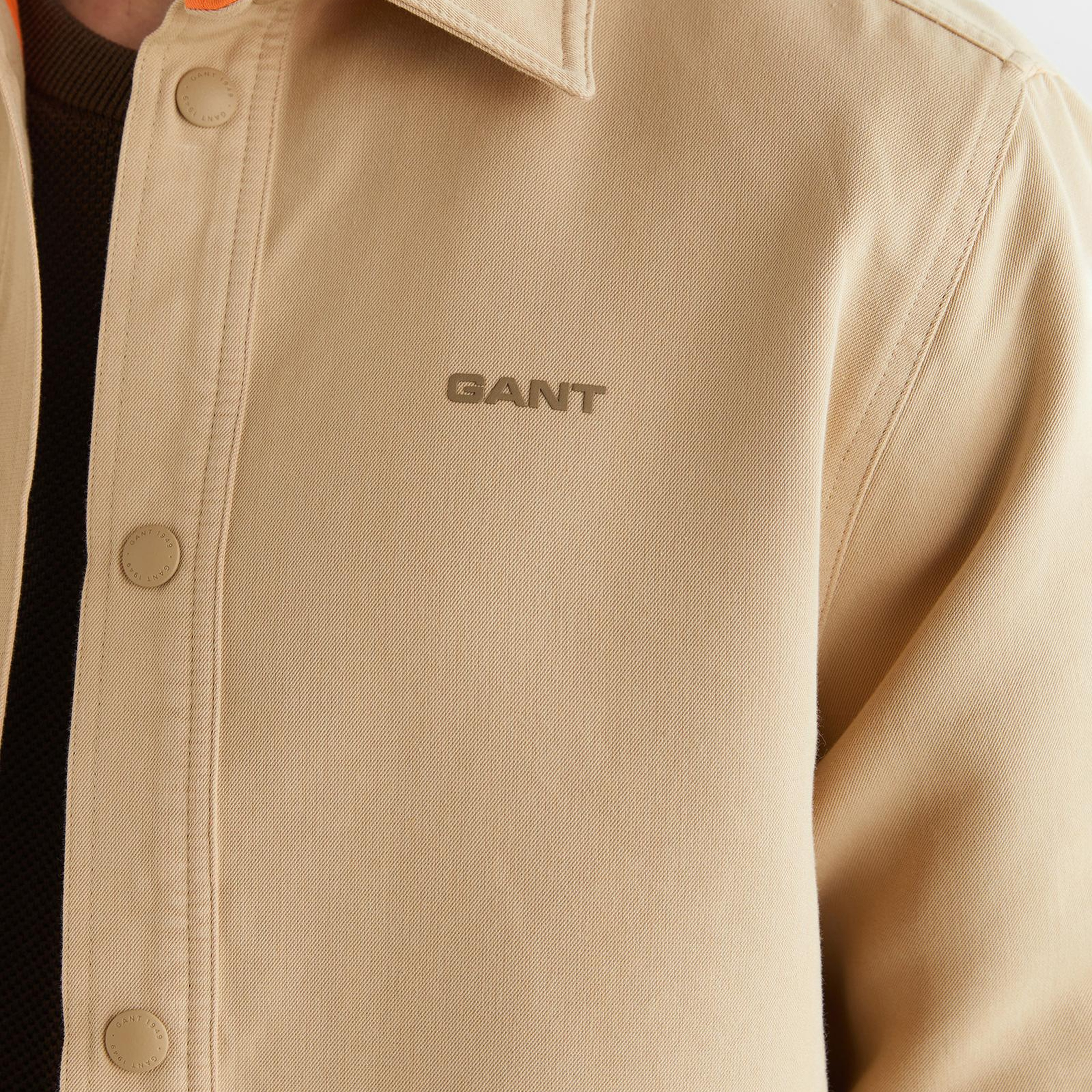 GANT Erkek Bej Gömlek Yaka Ceket