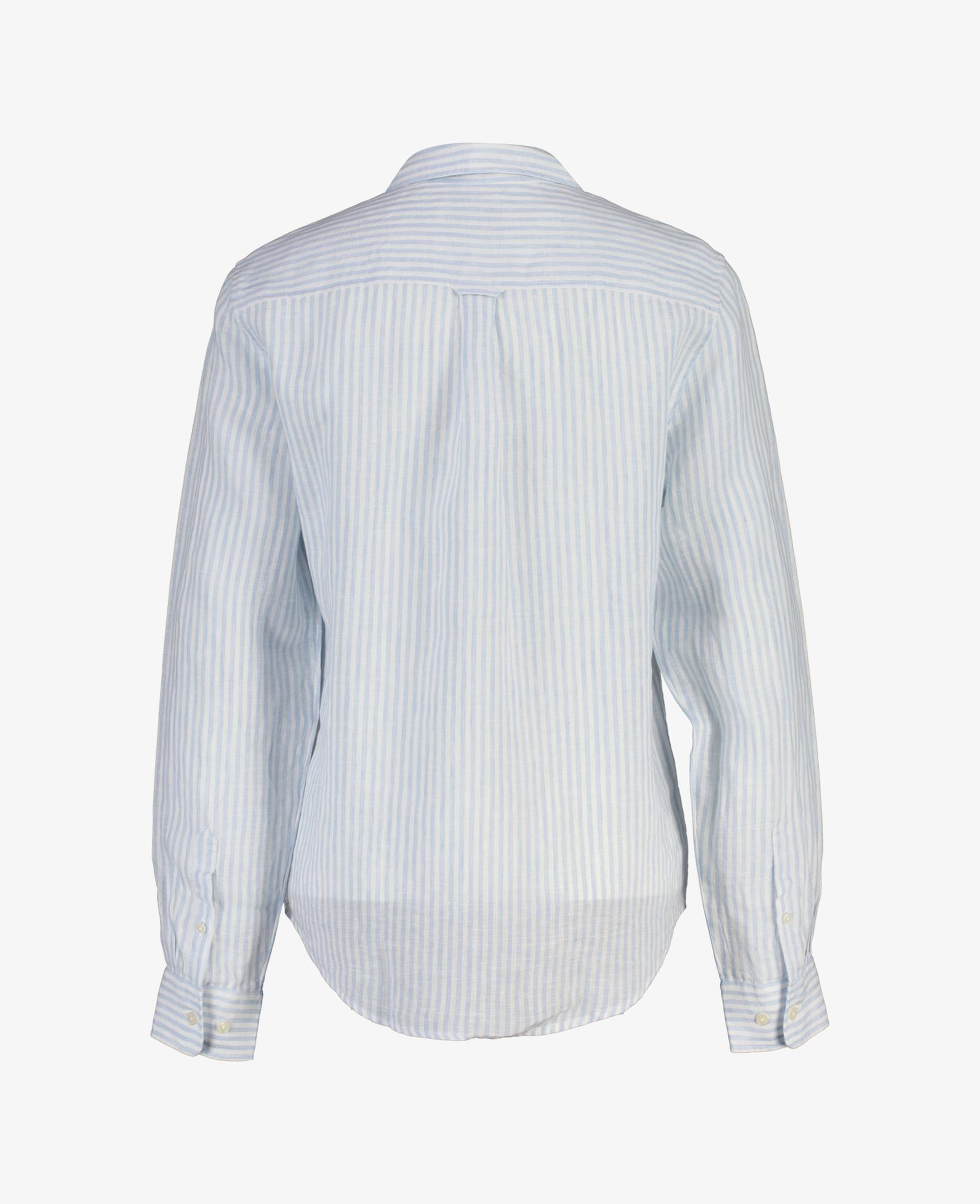 GANT Kadın Mavi Regular Fit Çizgili Gömlek