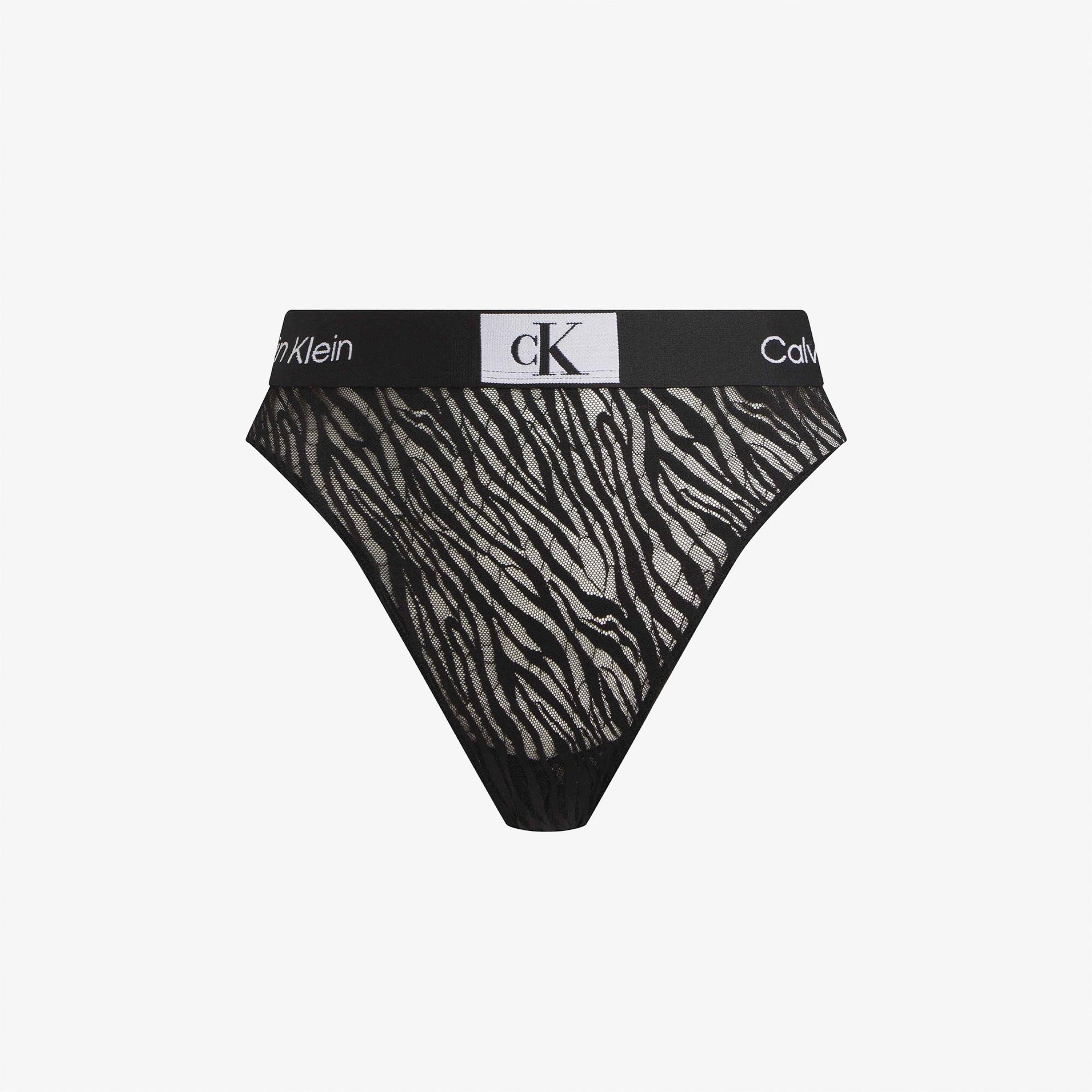 Calvin Klein High Waist Kadın Siyah Külot