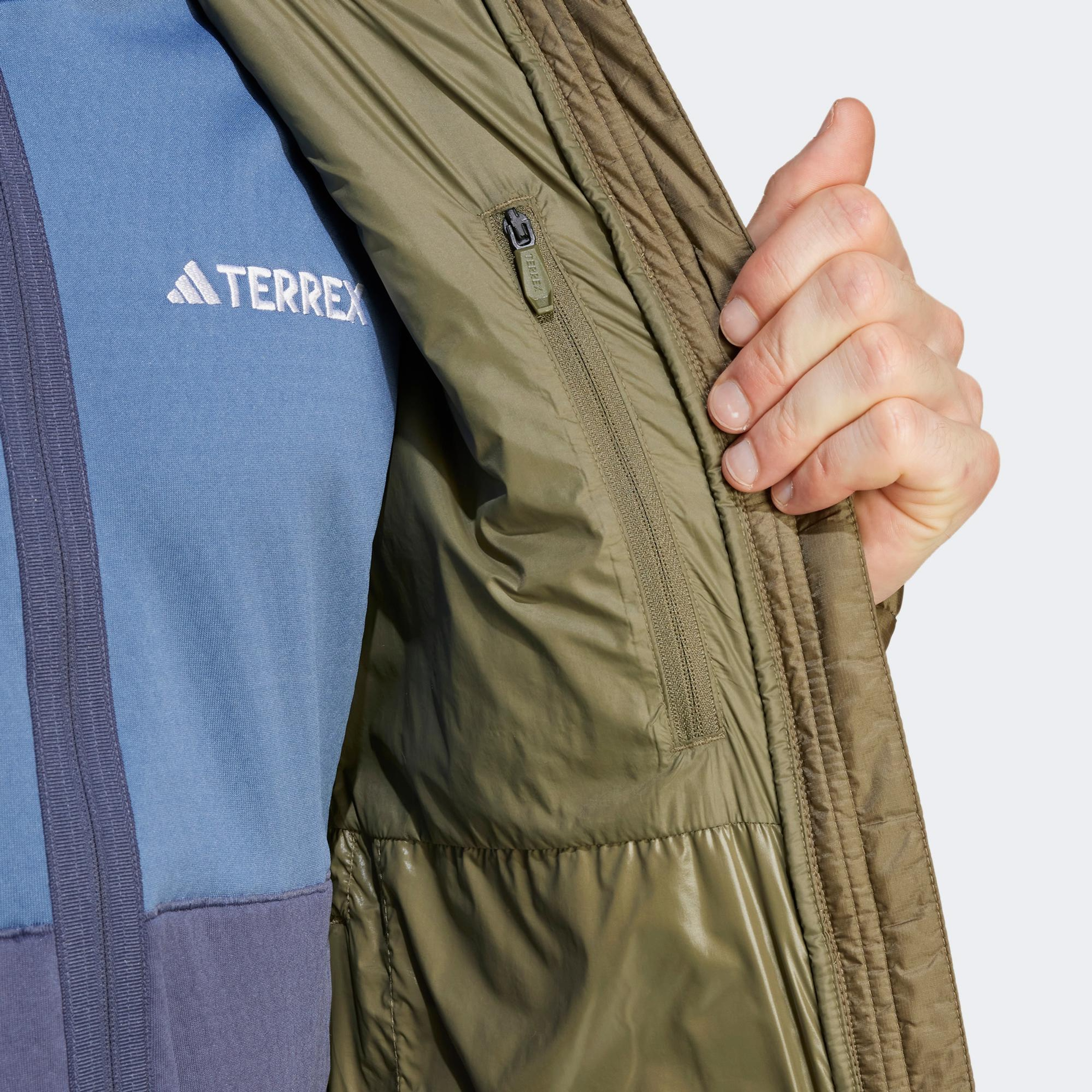 Adidas Xperior Prima Loft Erkek Yeşil Mont