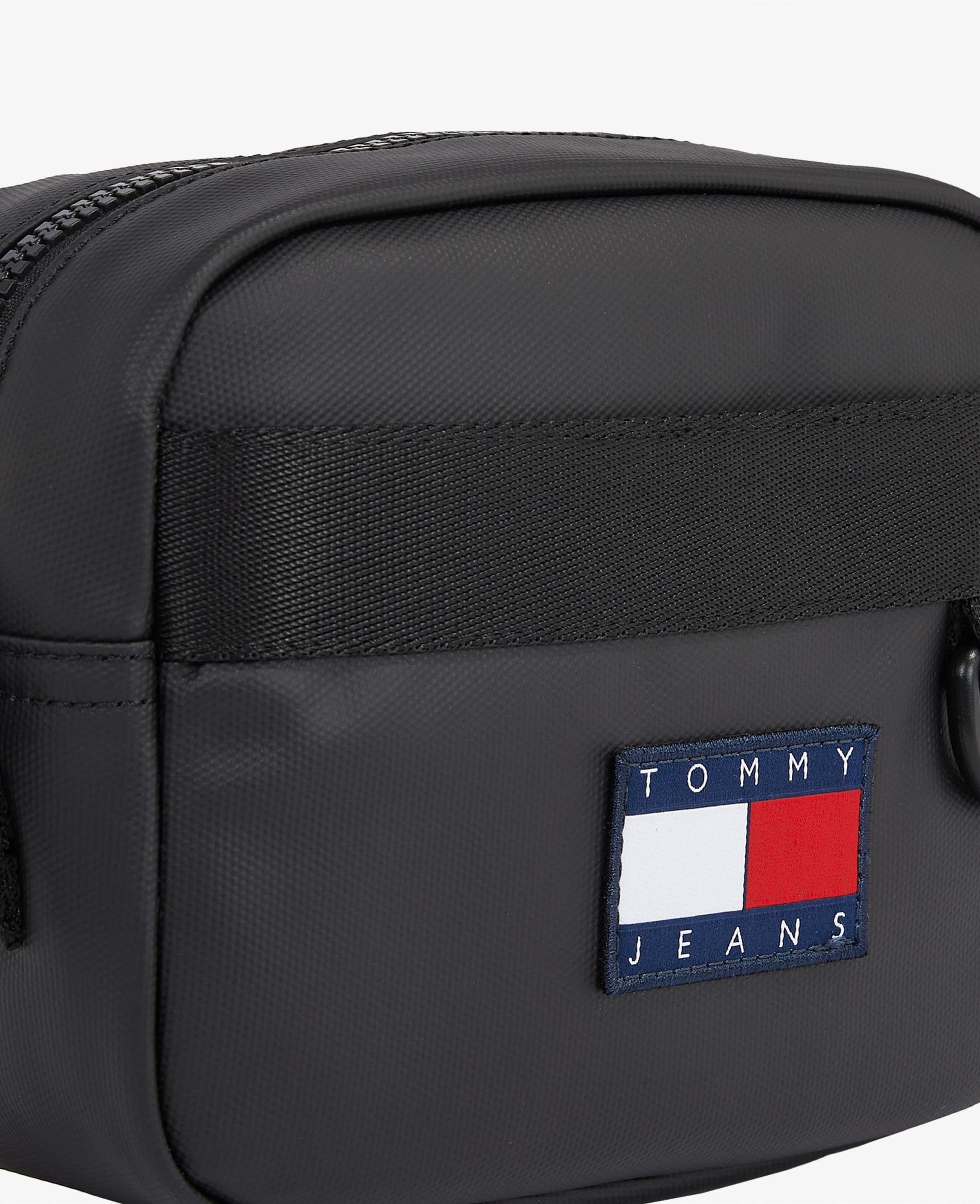 Tommy Jeans Elevated Crossover Erkek Siyah Omuz Çantası