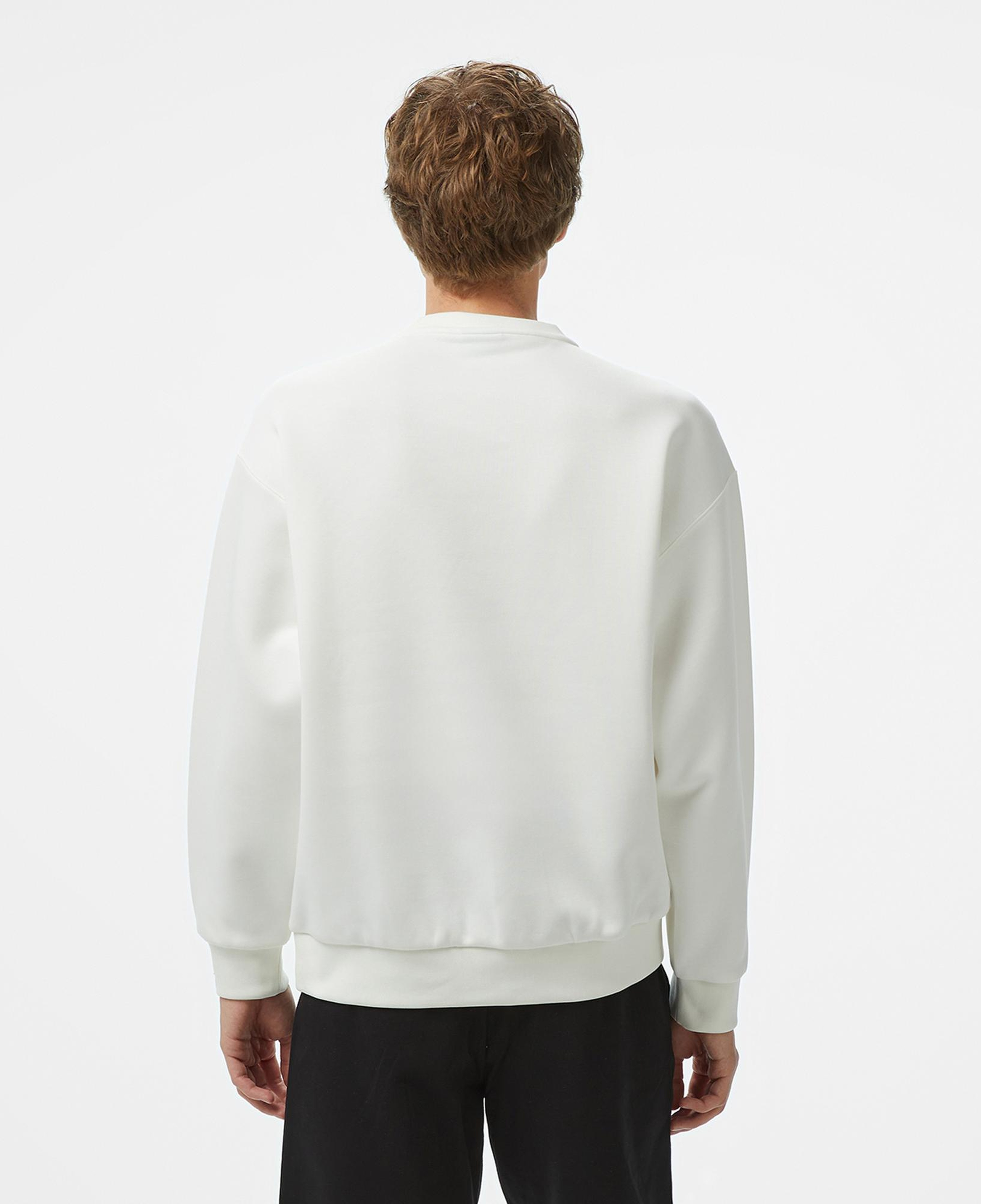 Ea7 Erkek Beyaz Sweatshirt