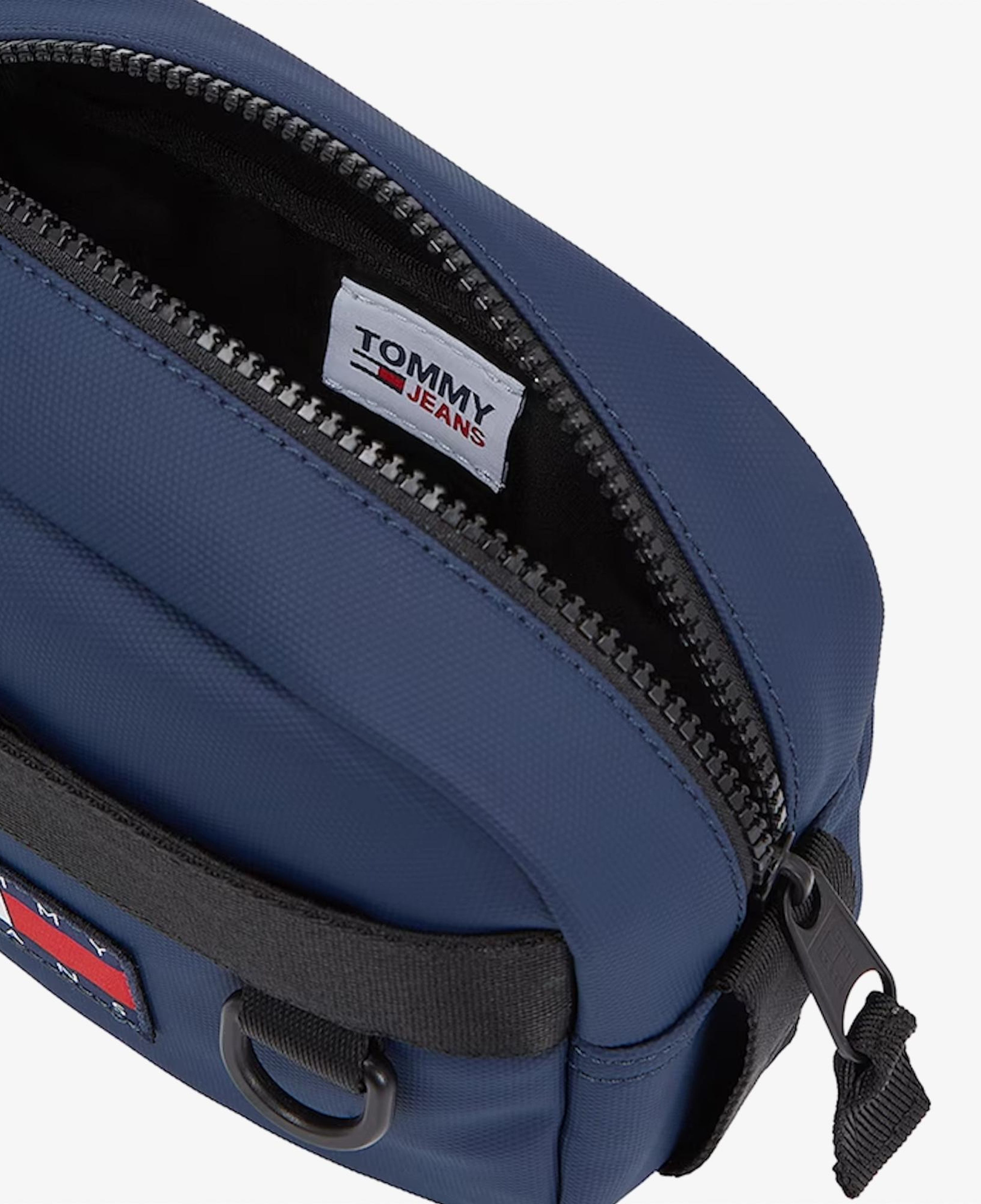 Tommy Jeans Elevated Crossover Erkek Mavi Omuz Çantası