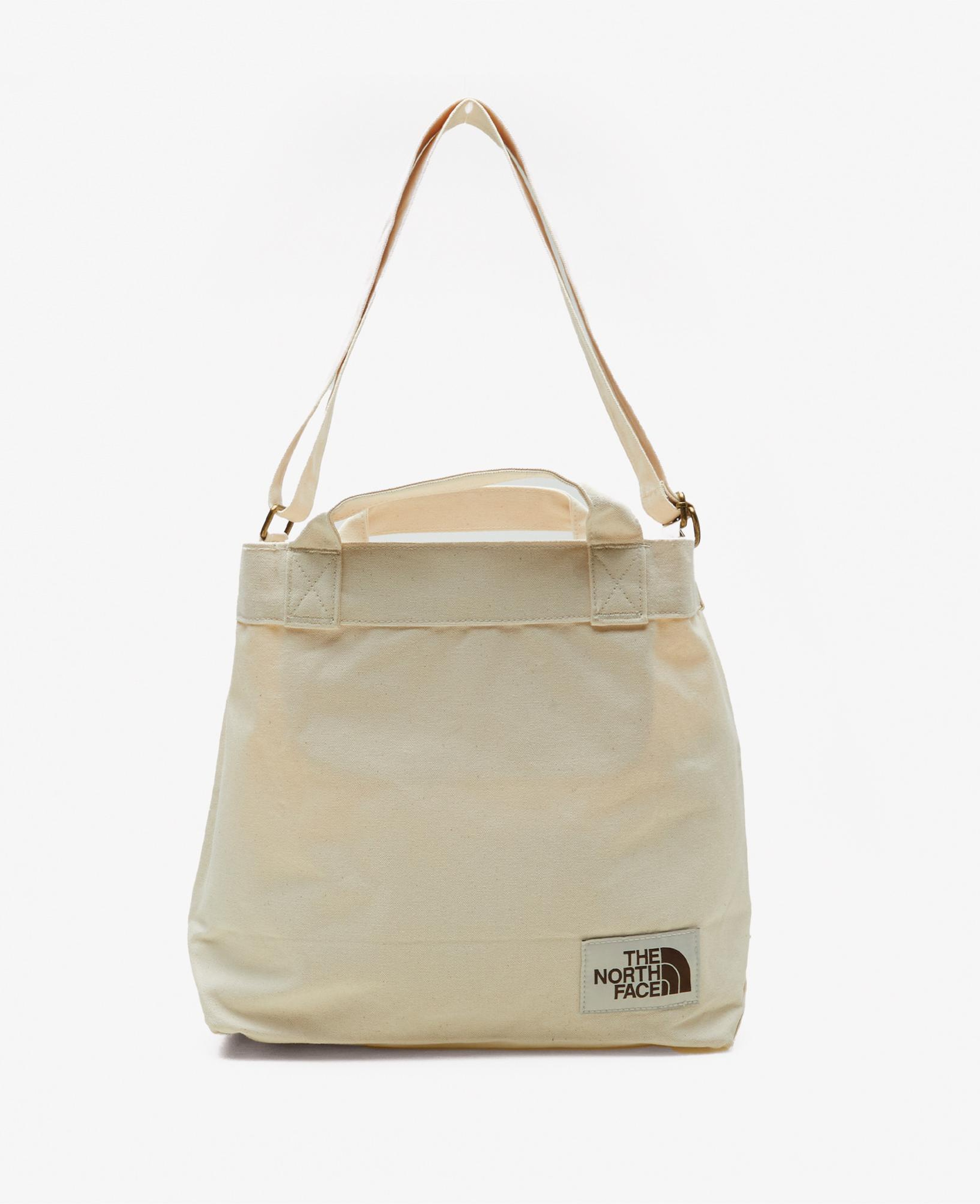 The North Face Adjustable Cotton Tote Unisex Krem Rengi Omuz Çantası