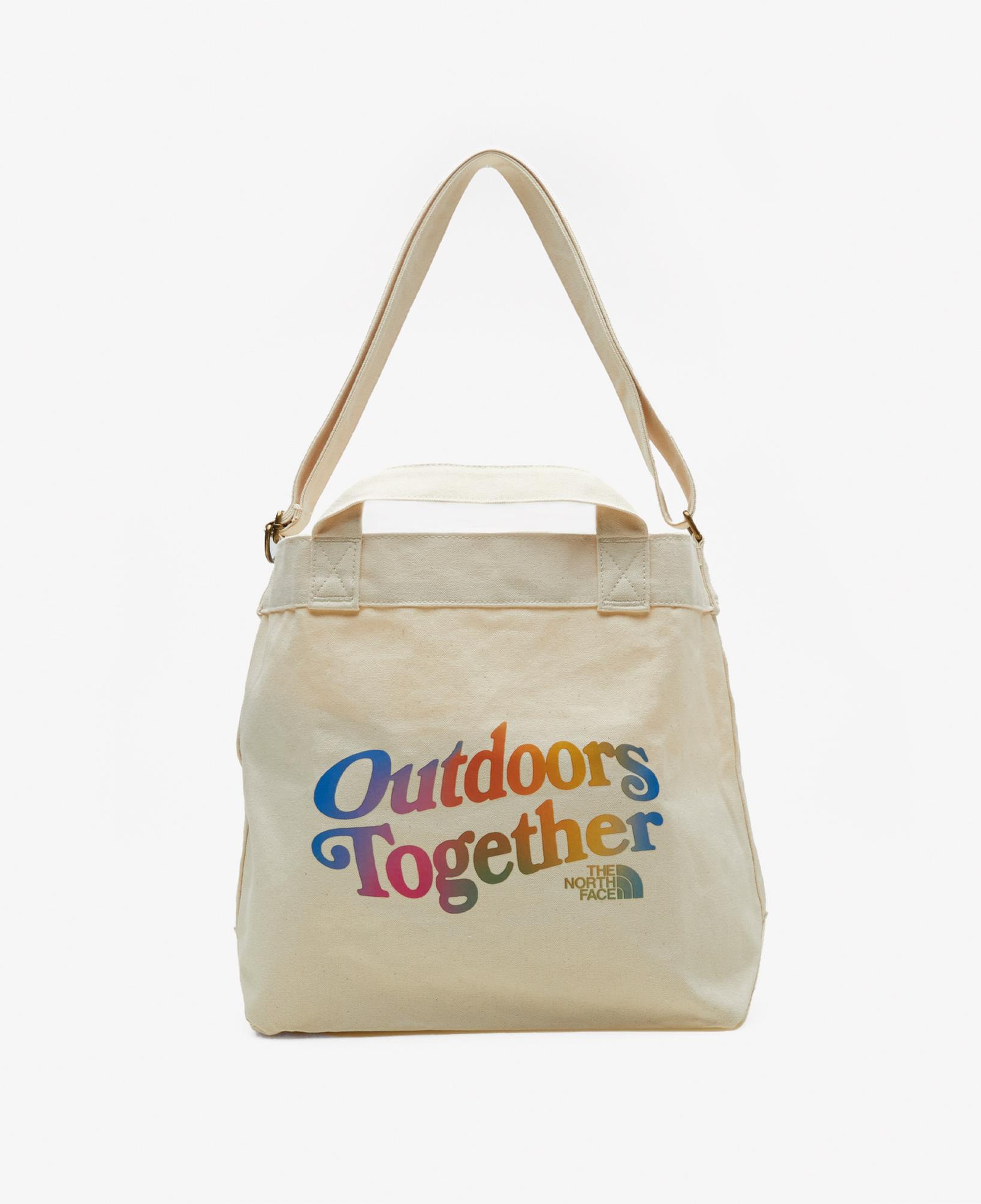 The North Face Adjustable Cotton Tote Unisex Krem Rengi Omuz Çantası