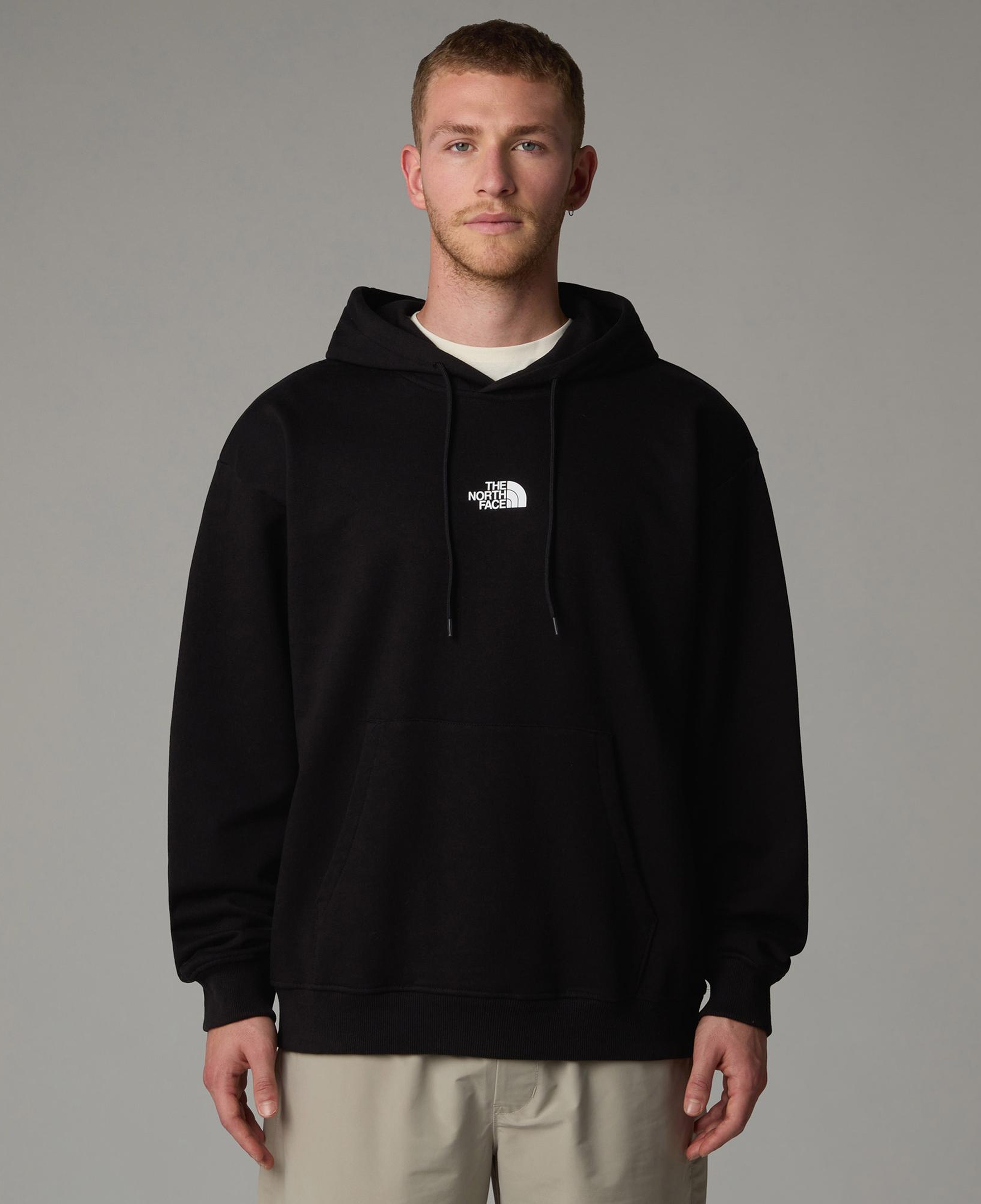 The North Face Zum Oversize Erkek Siyah Sweatshirt