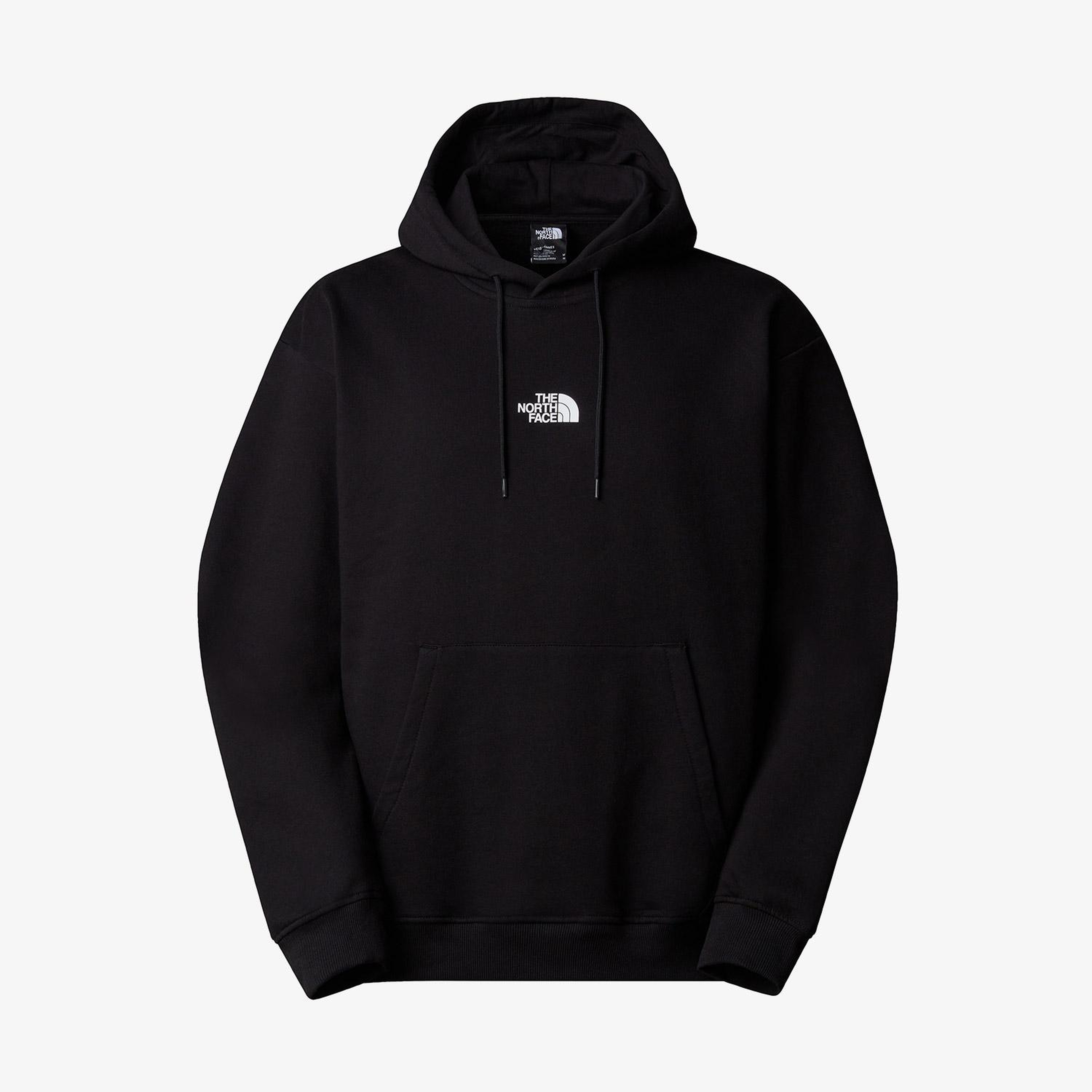 The North Face Zum Oversize Erkek Siyah Sweatshirt