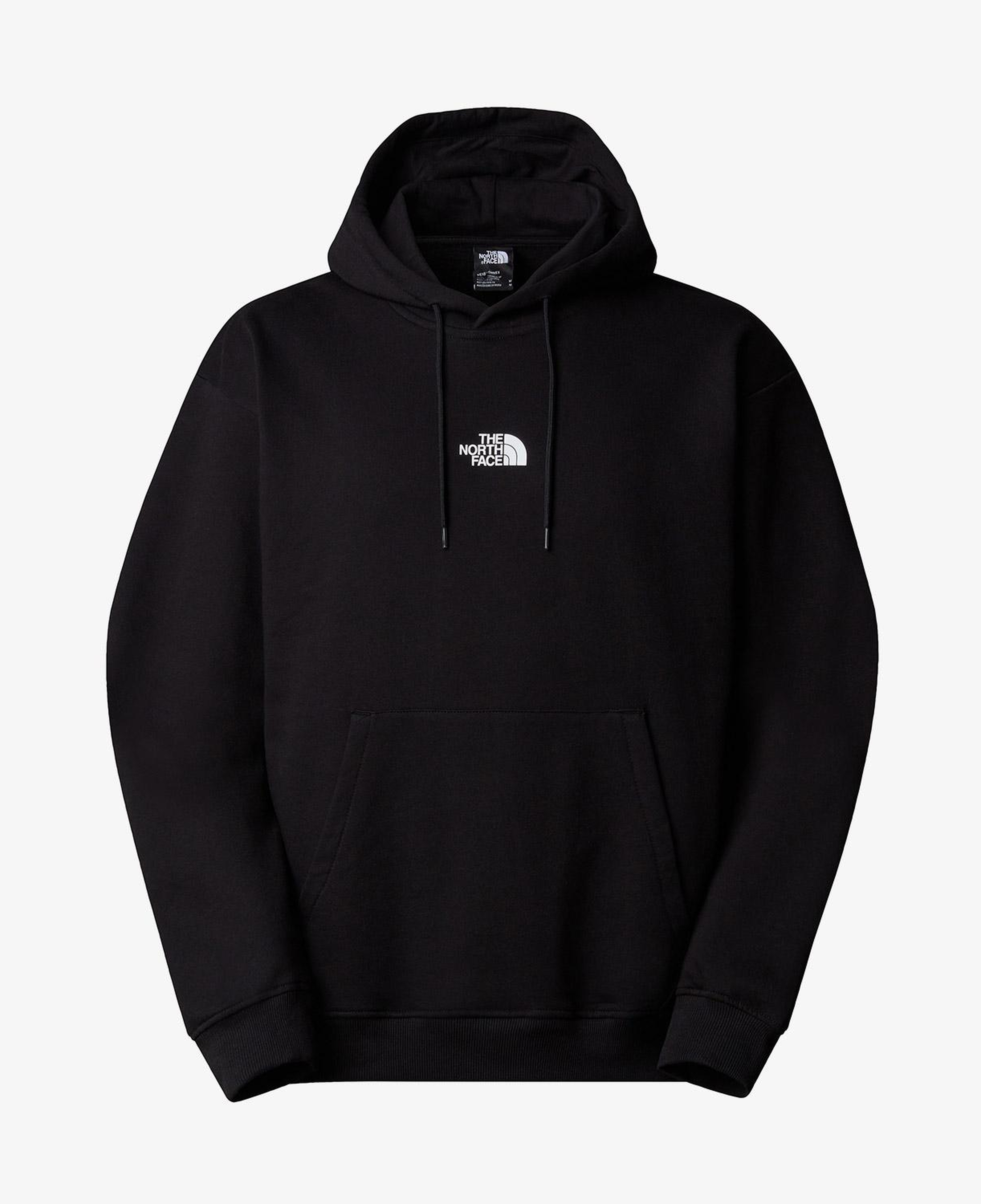 The North Face Zum Oversize Erkek Siyah Sweatshirt