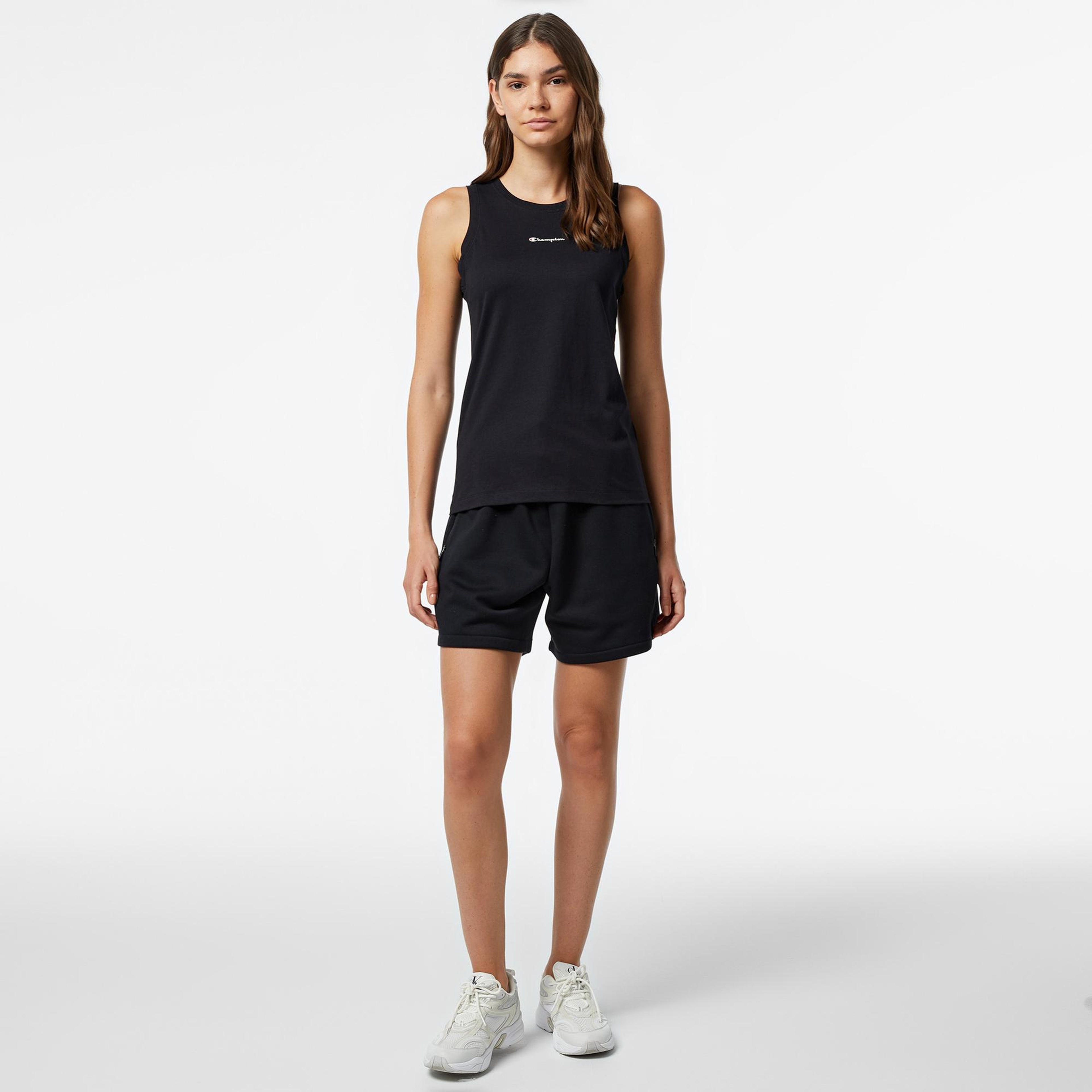 Champion Kadın Siyah T-Shirt