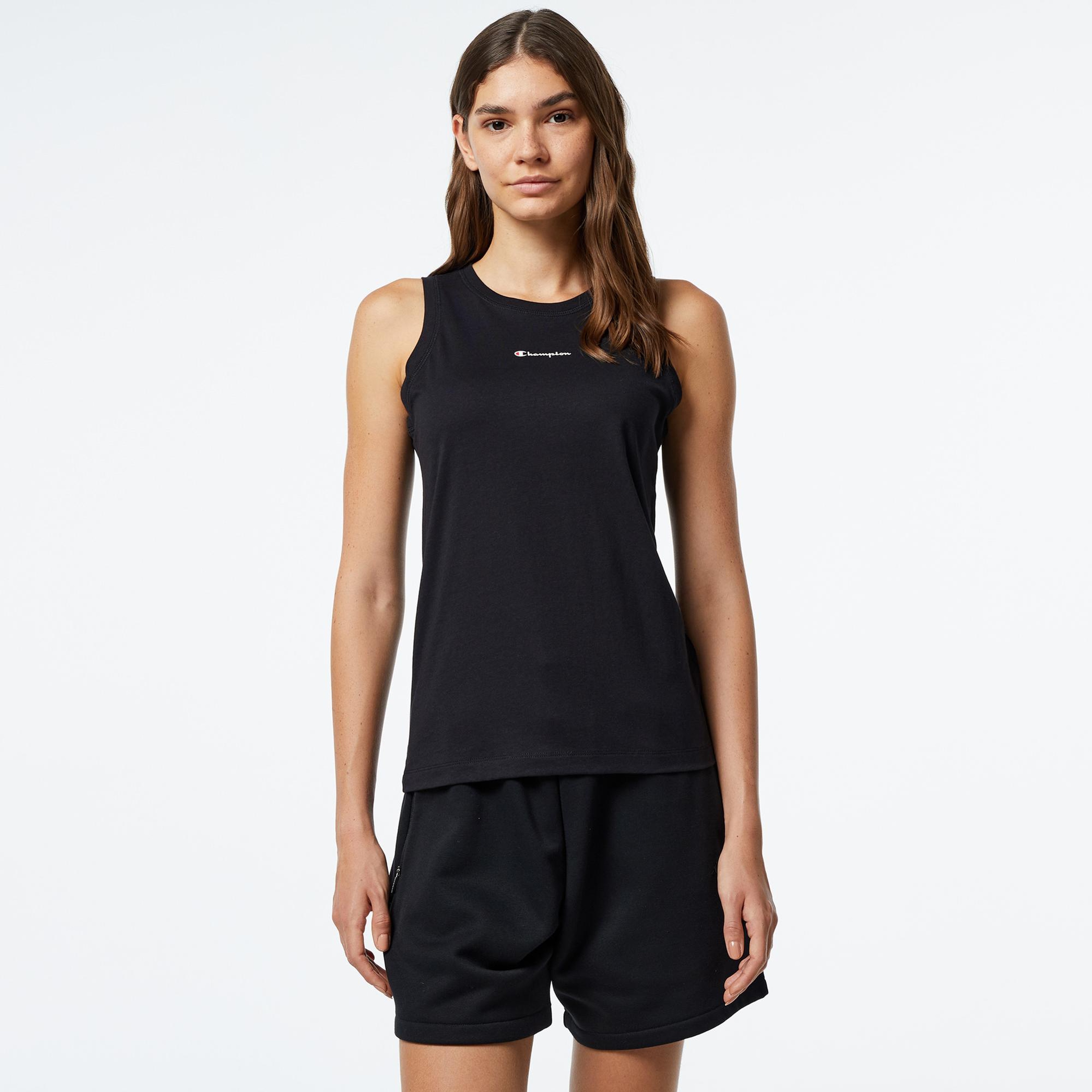 Champion Kadın Siyah T-Shirt
