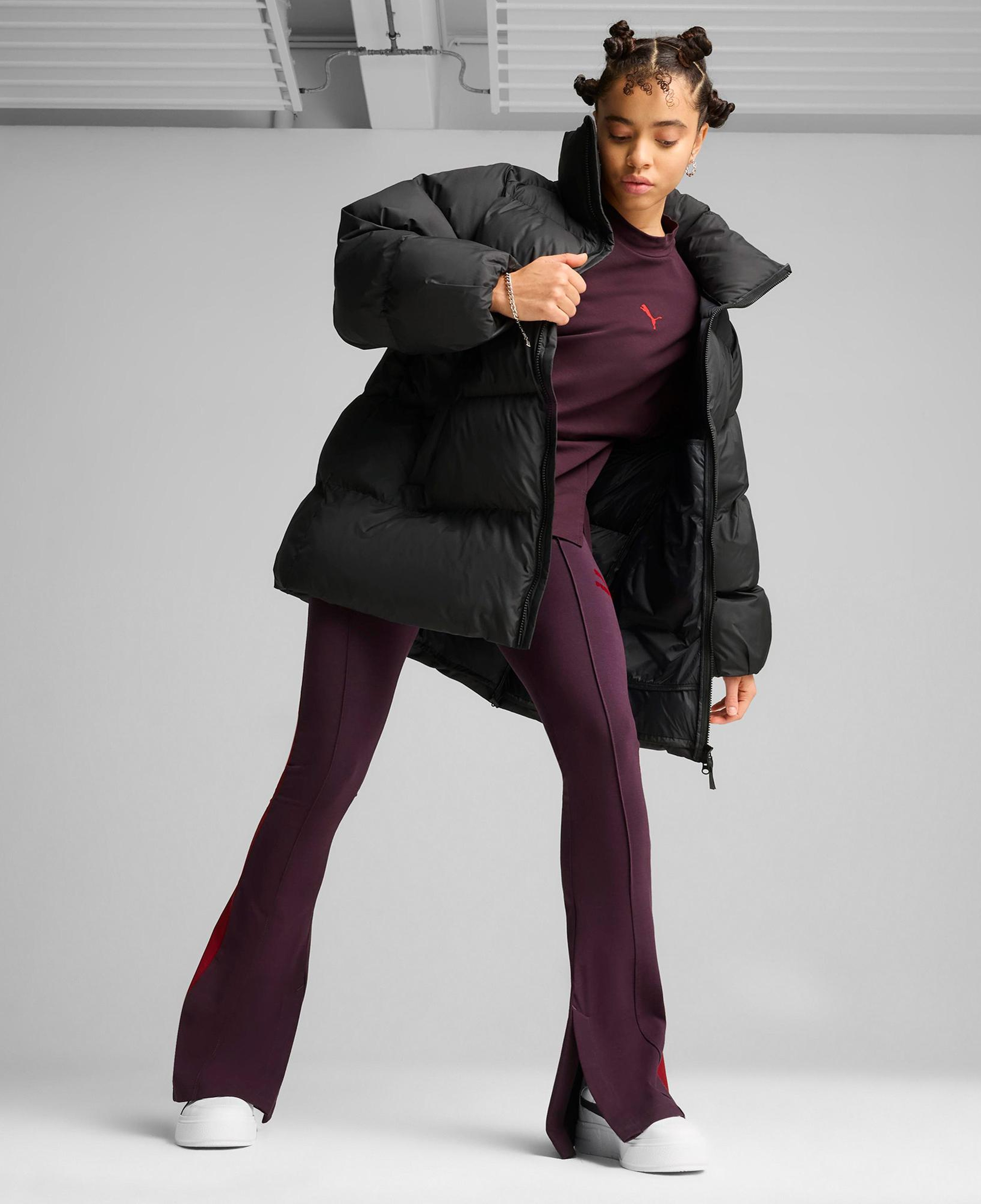 Puma Oversized Puffer Kadın Siyah Mont