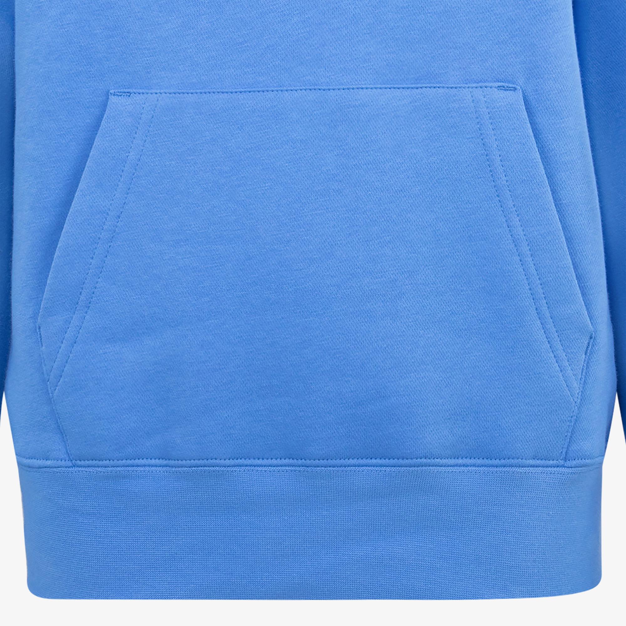 Jordan Brooklyn Fleece Pullover Çocuk Mavi Kapüşonlu Sweatshirt