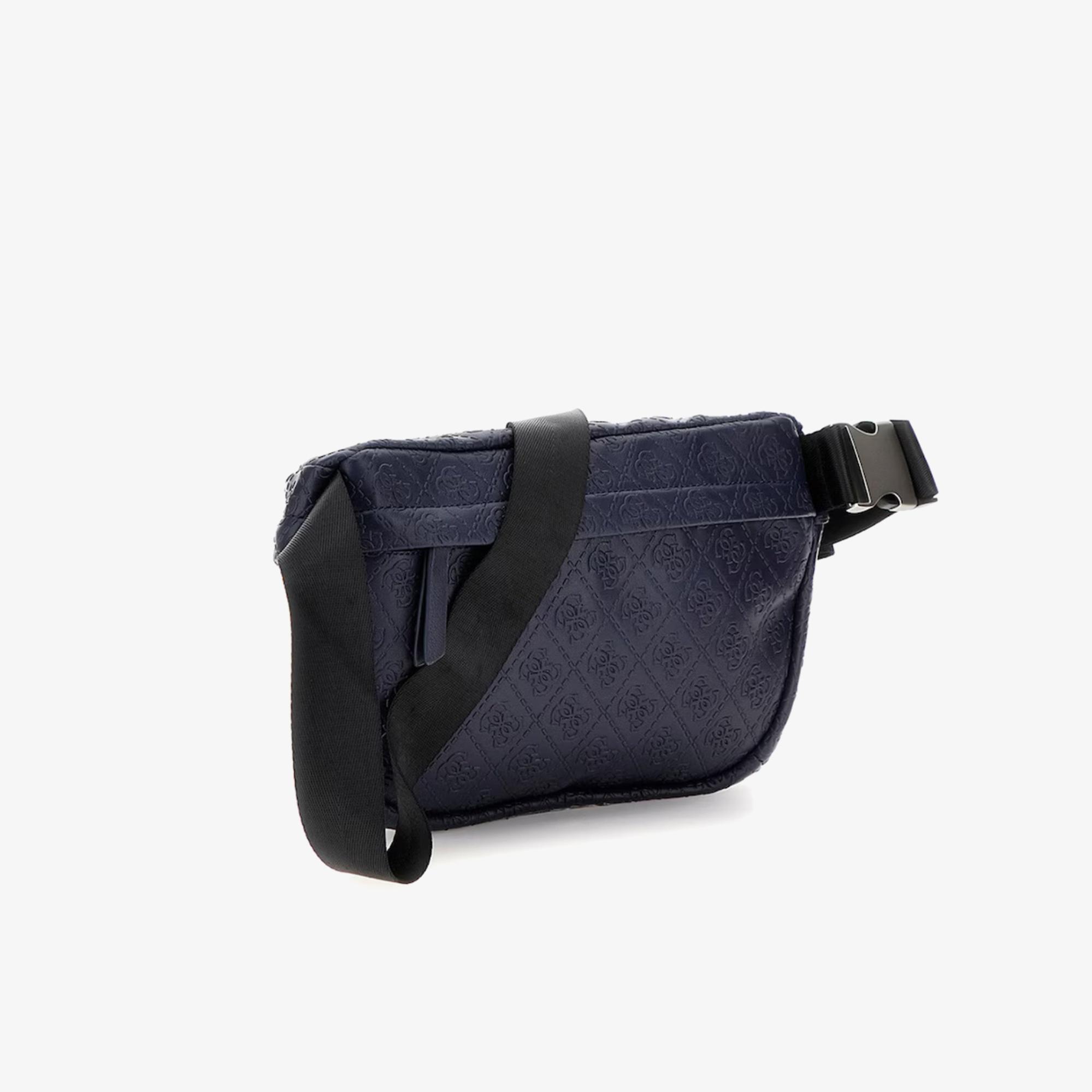 Guess Venezia Erkek Lacivert Bel Çantası