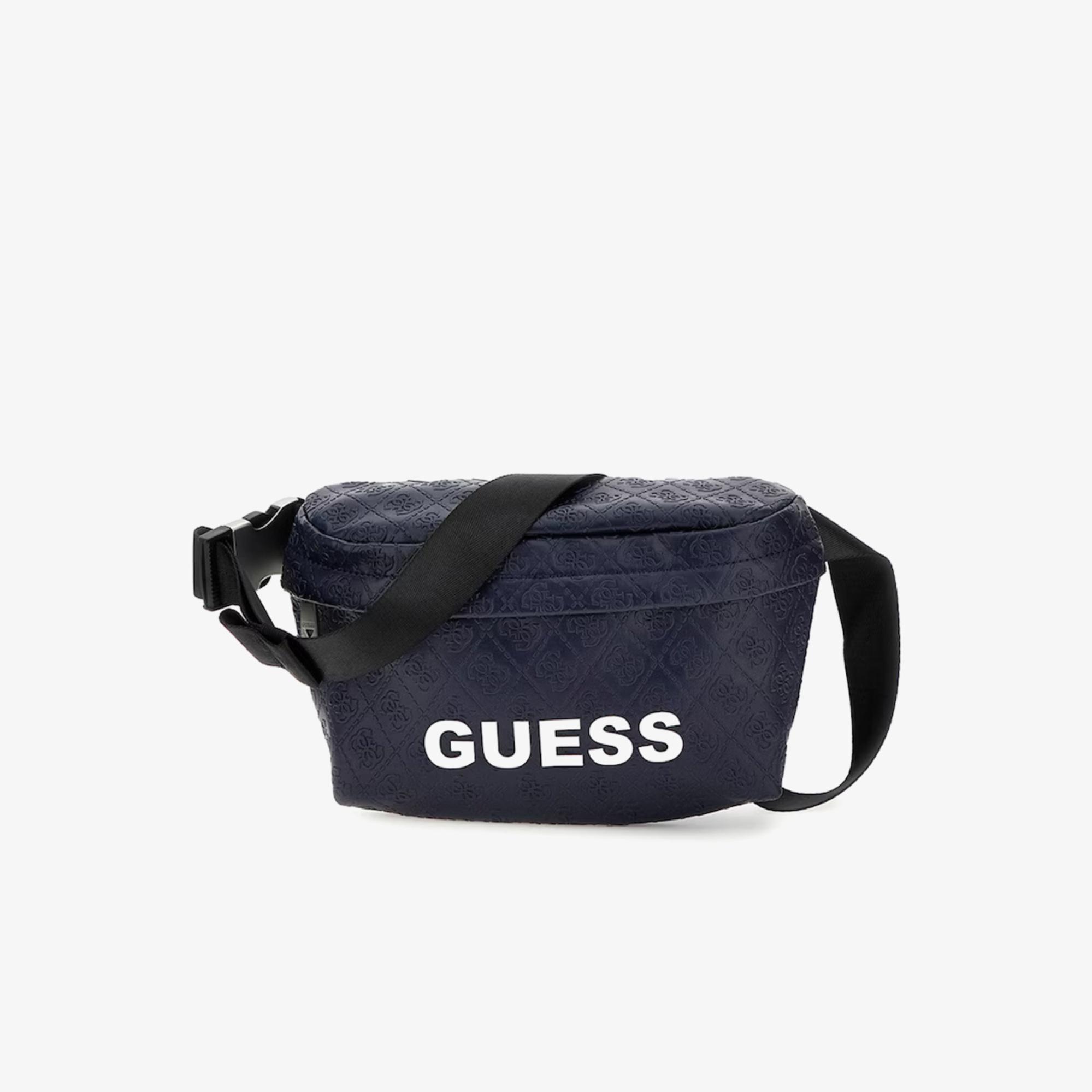 Guess Venezia Erkek Lacivert Bel Çantası