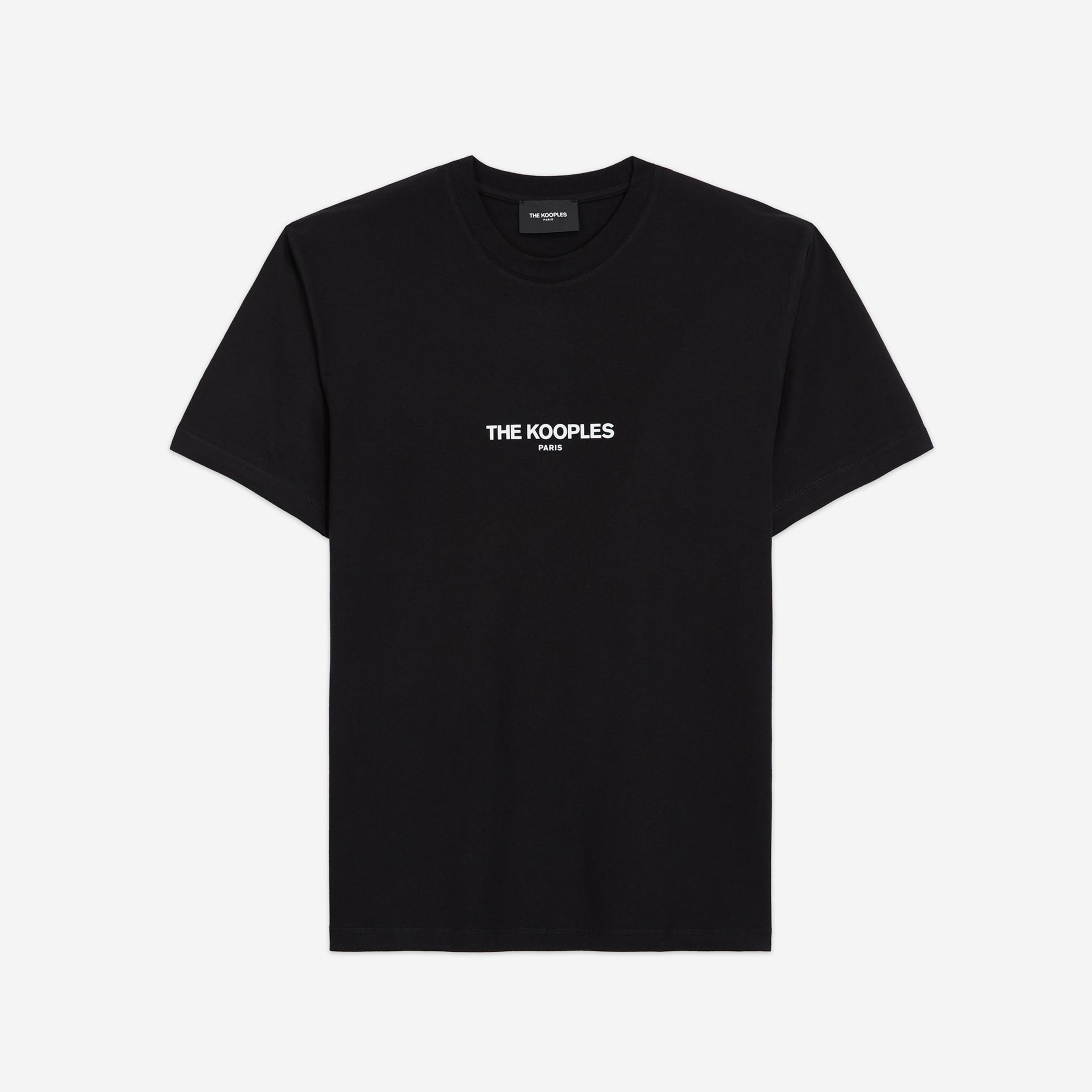 The Kooples Erkek Siyah T-Shirt