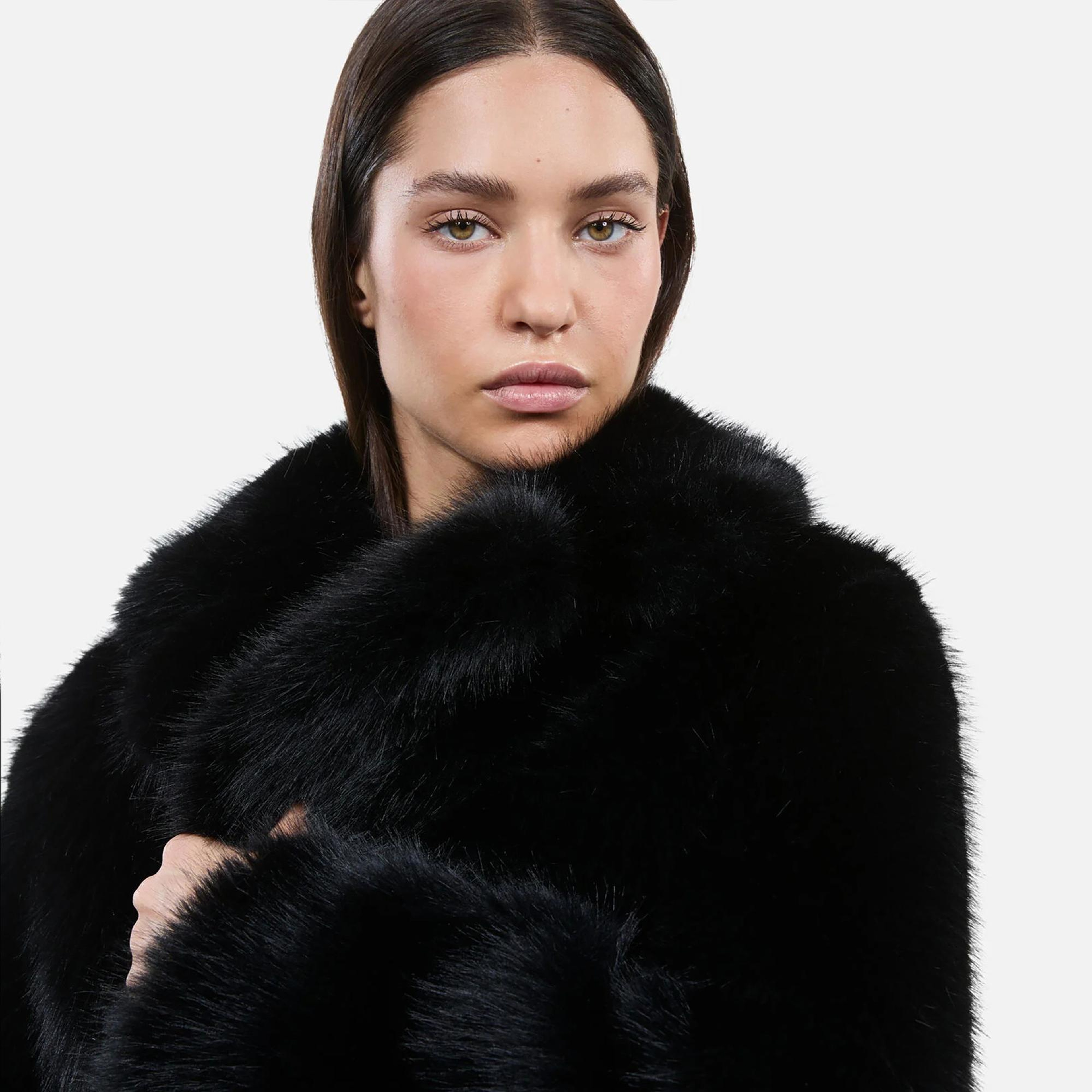 The Kooples Kadın Siyah Mont